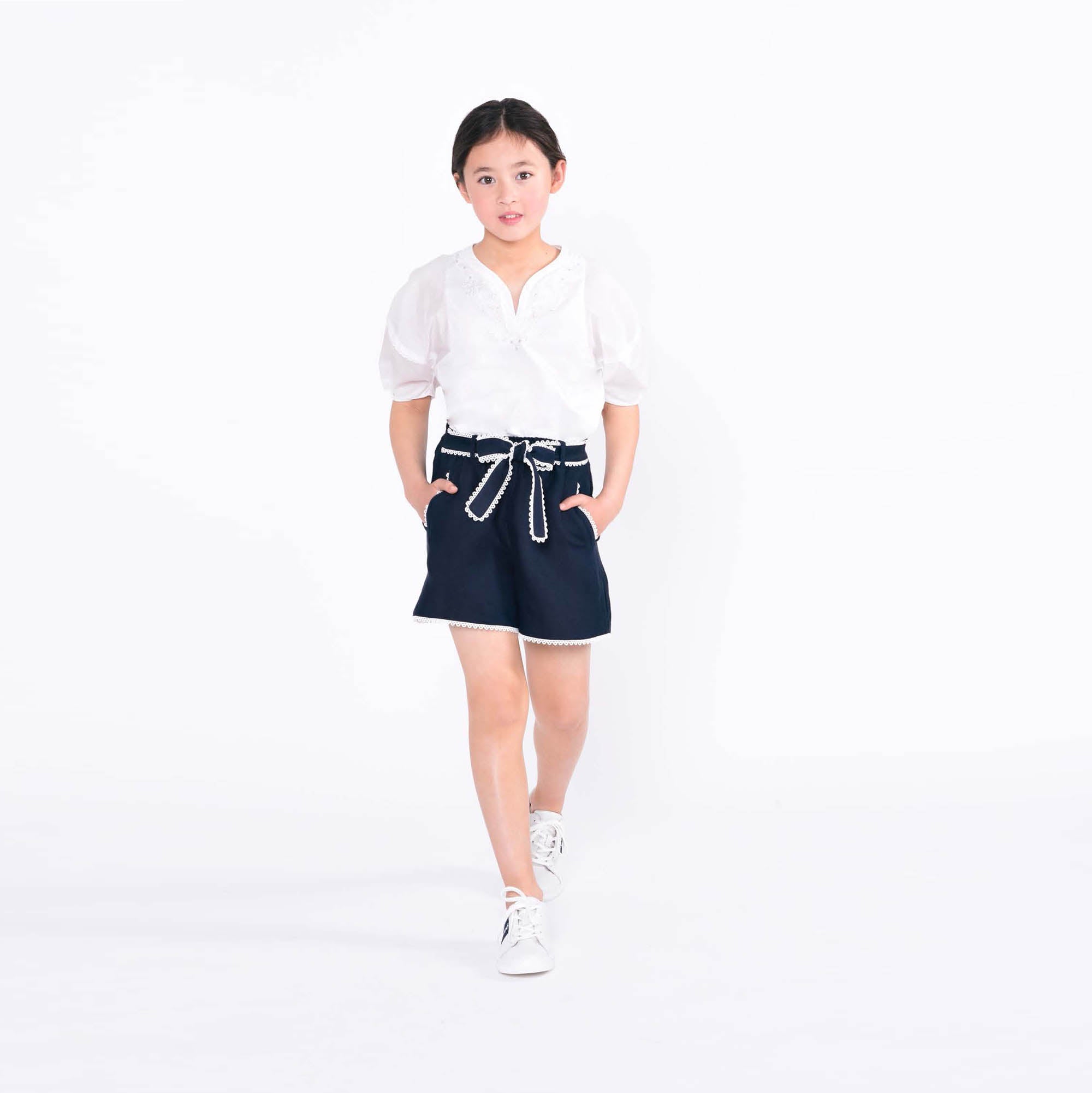 Girls Blue Shorts