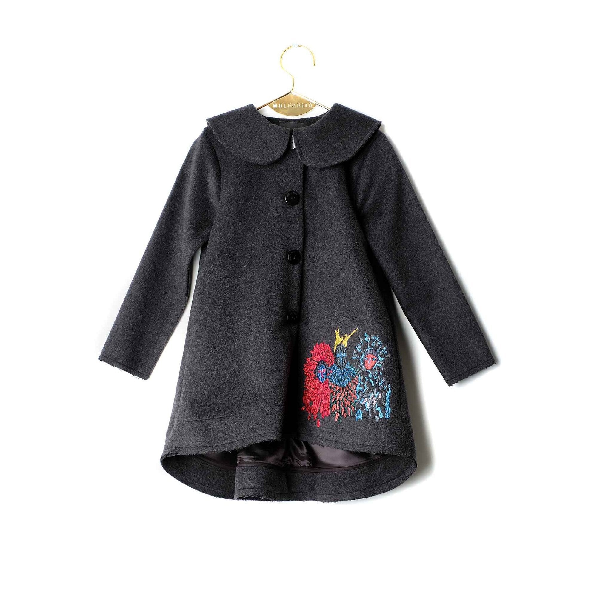 Girls Grey Coat