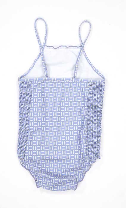 Baby Girls Light Blue Swimsuit