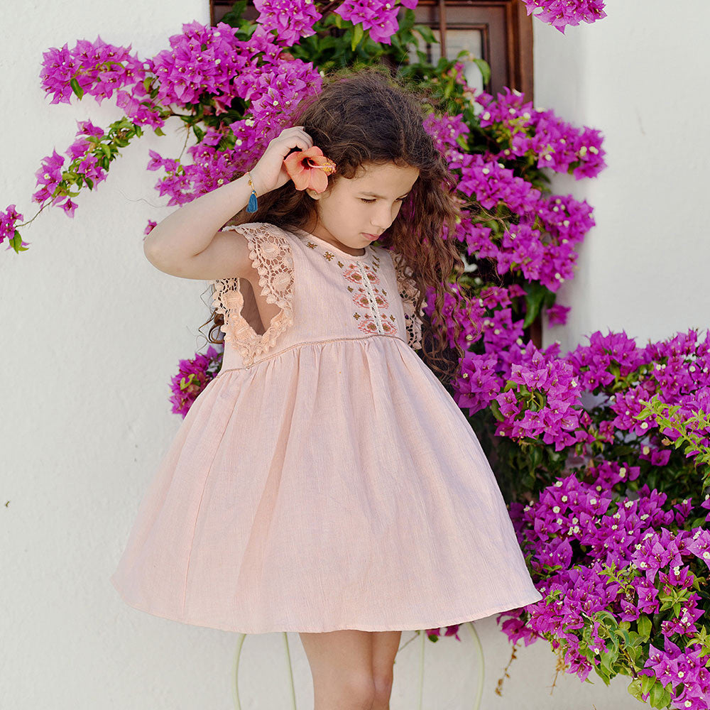 Baby Girls & Girls Light Pink "Java" Dress