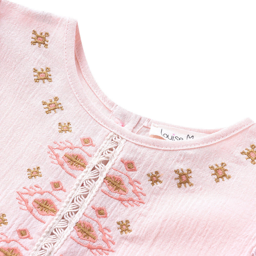 Baby Girls & Girls Light Pink "Java" Dress