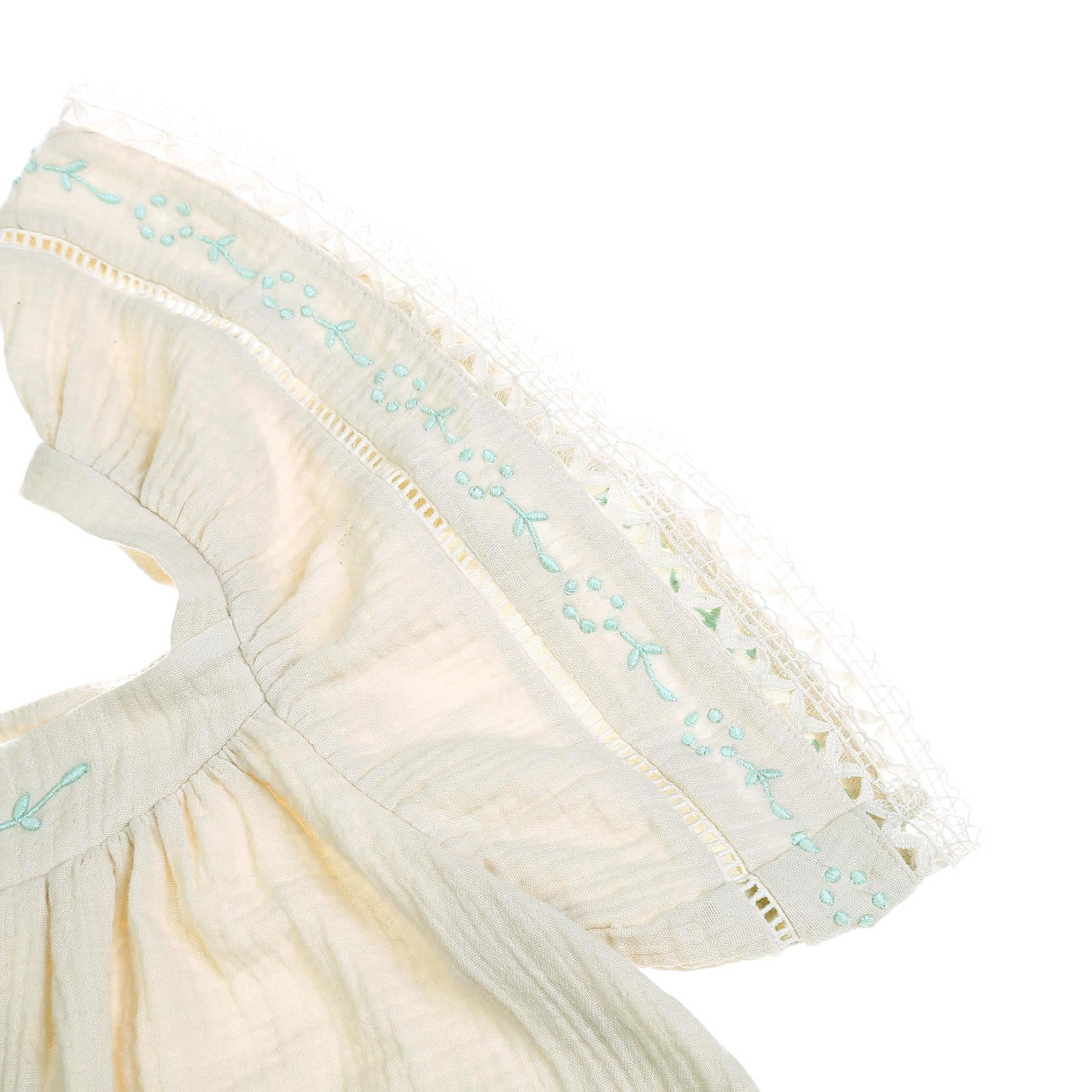 Girls White "Penelope" Dress