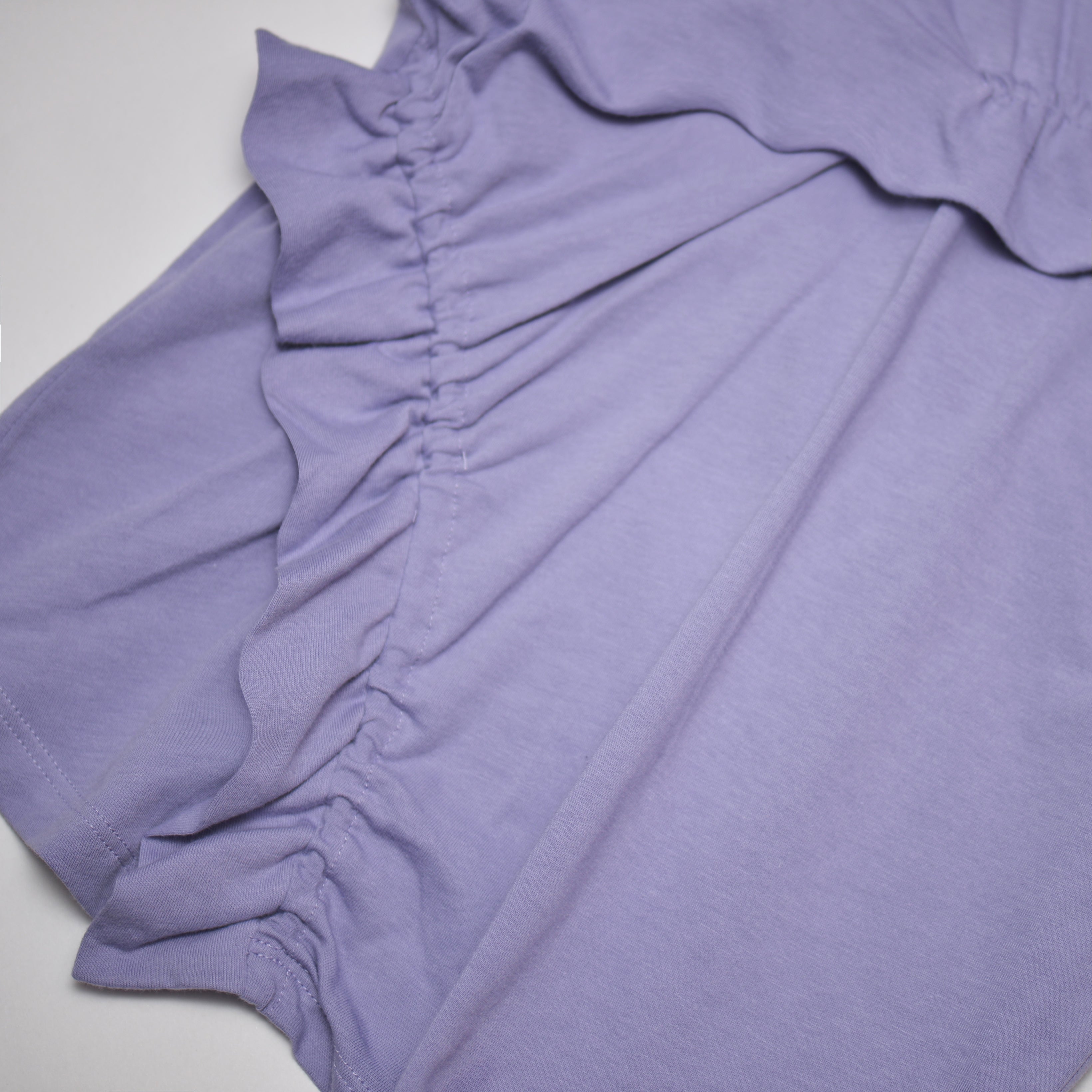 Girls Lilac Cotton T-shirt