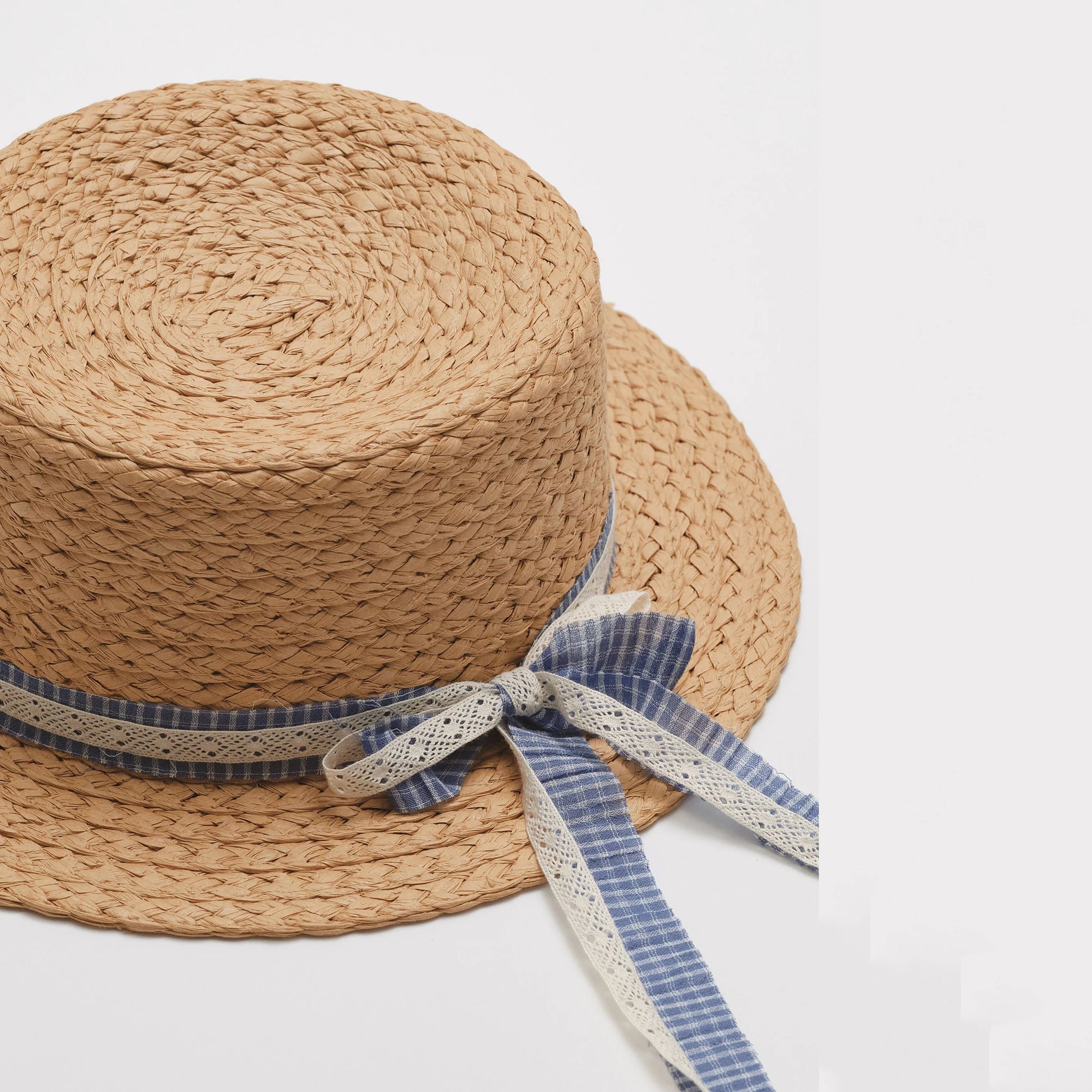 Girls Beige Sun Hat