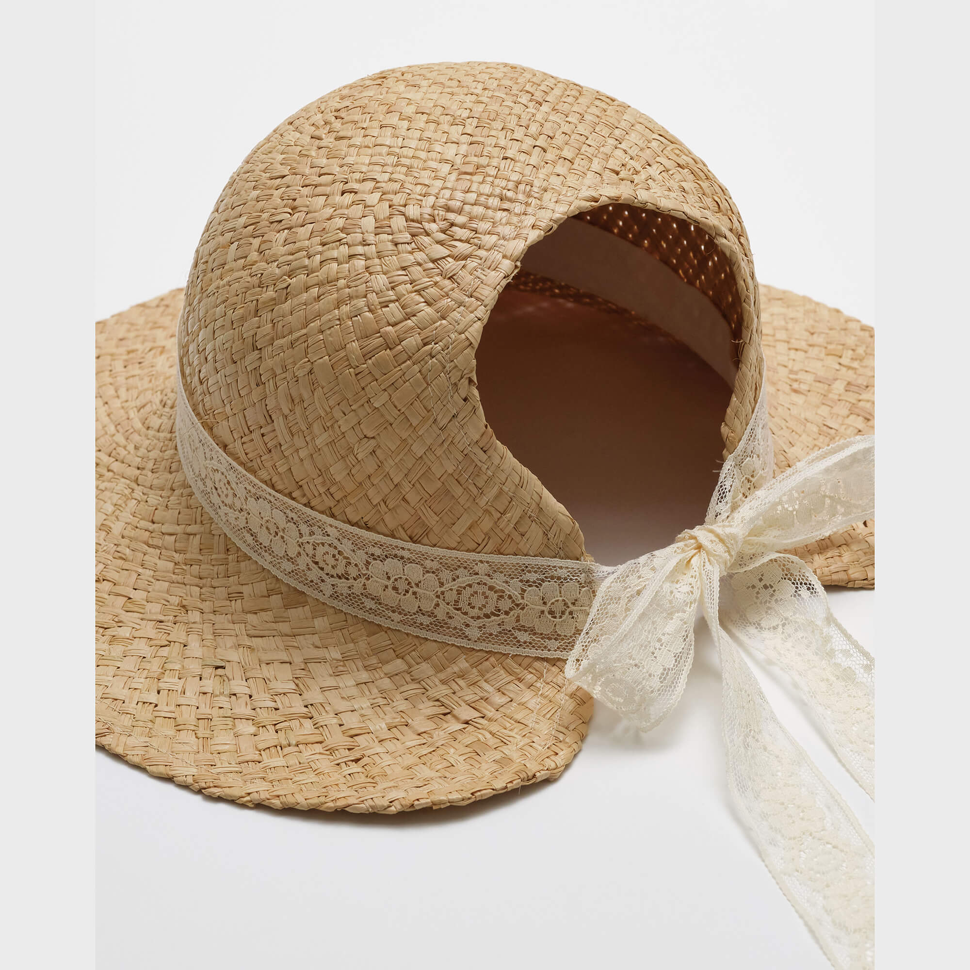 Girls Beige Sun Hat