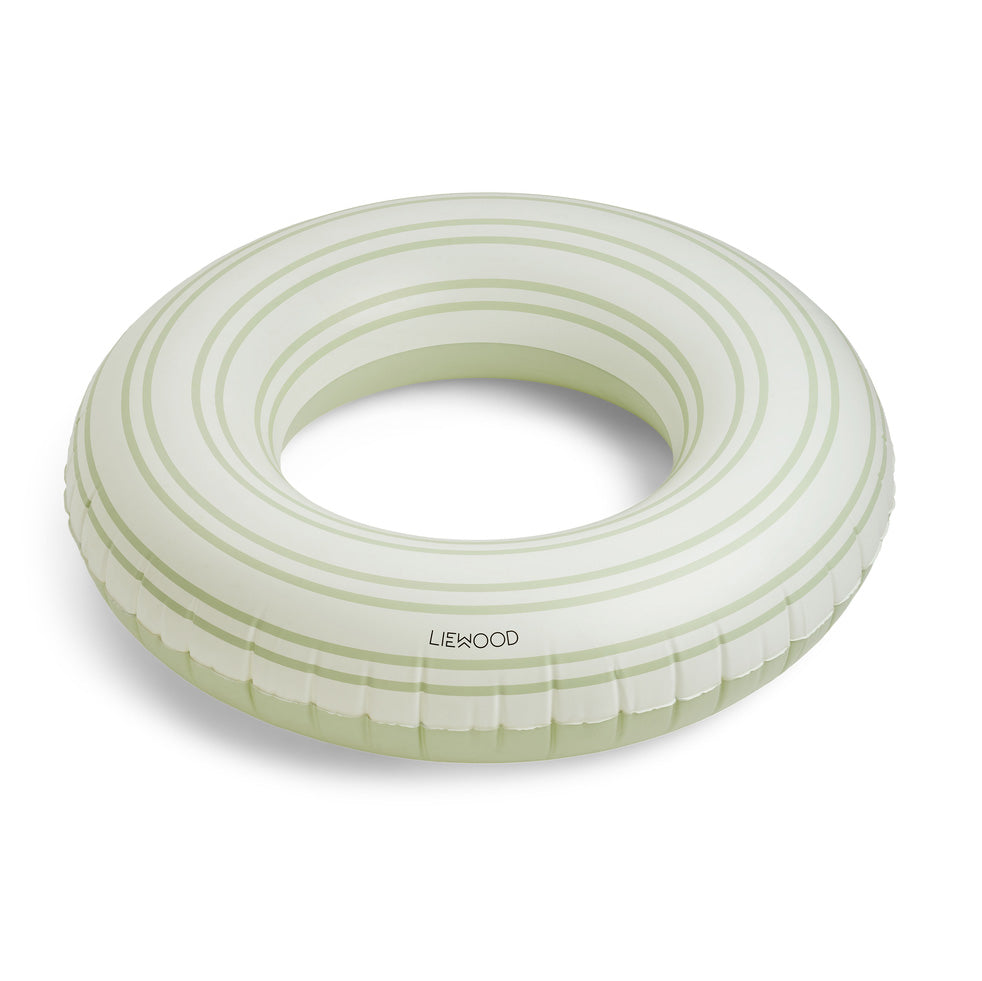 Boys & Girls Green Stripes Swimming Ring