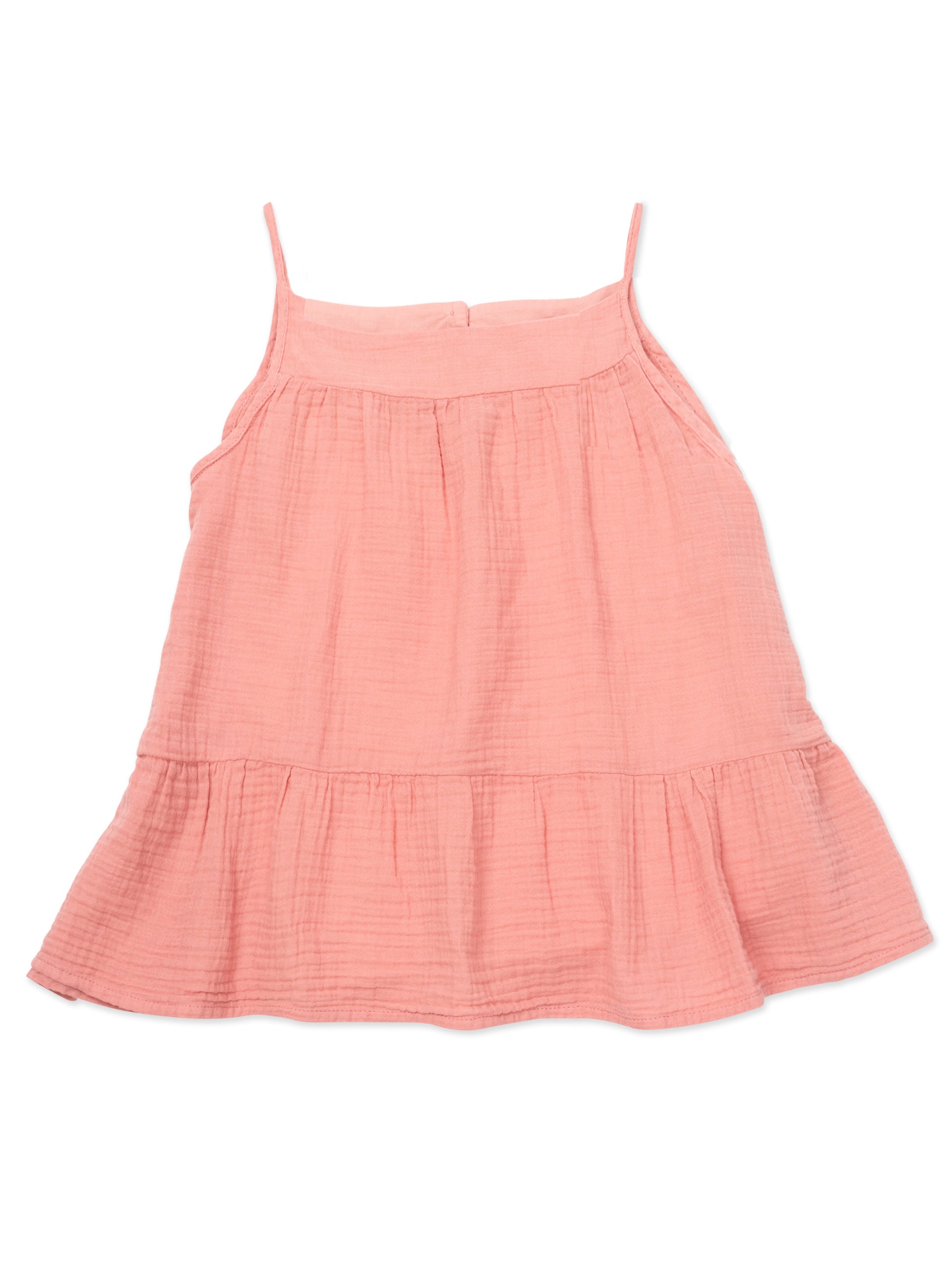 Girls Pink Cotton Top
