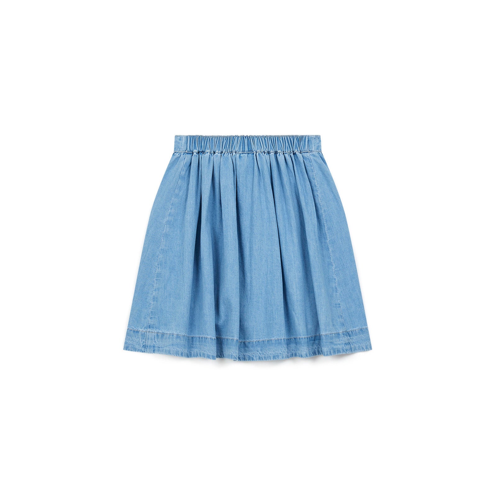 Girls Blue Denim Skirt