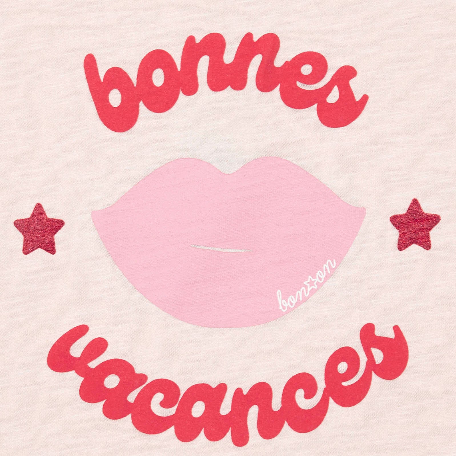 Girls Pink Logo Cotton T-Shirt