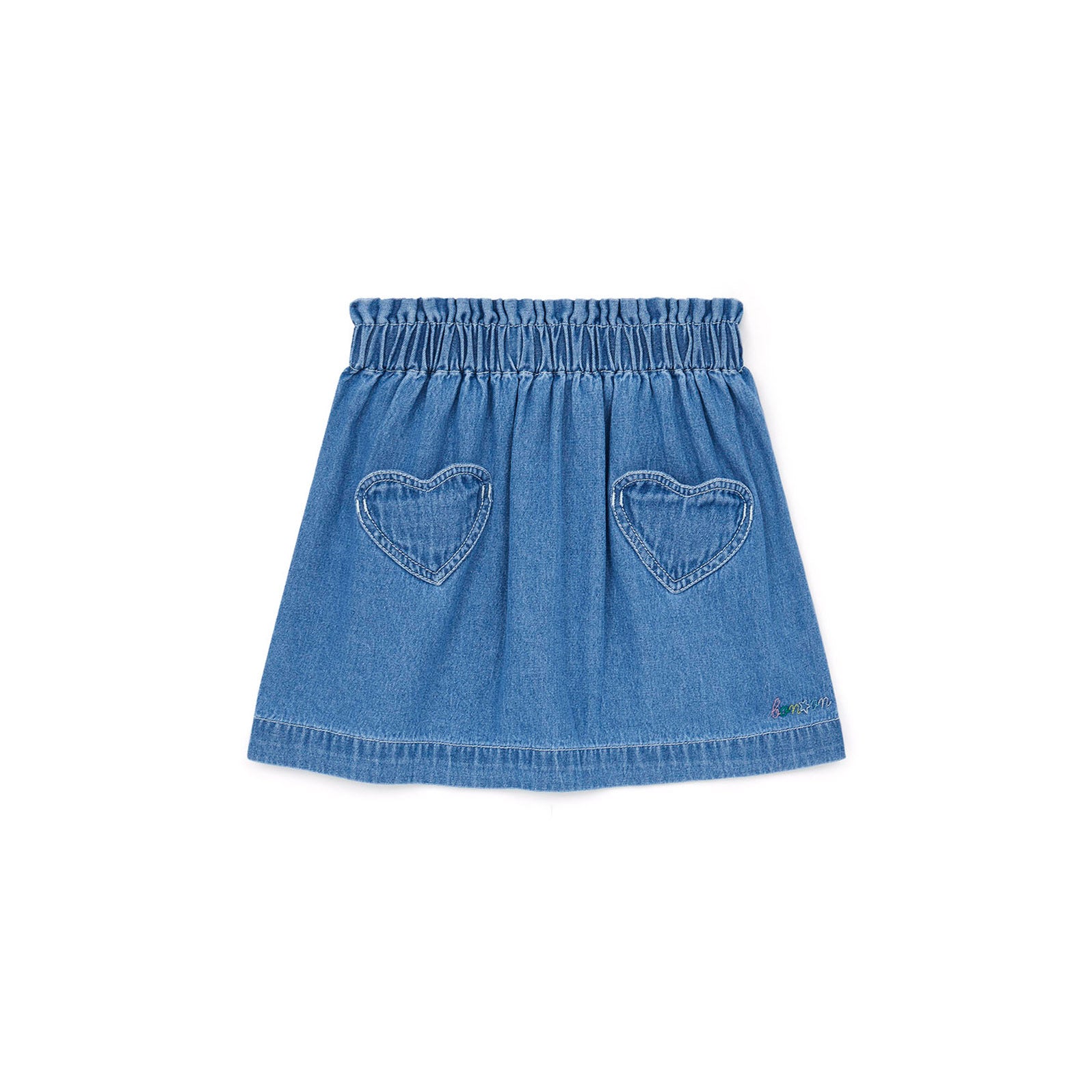 Girls Blue Denim Skirt