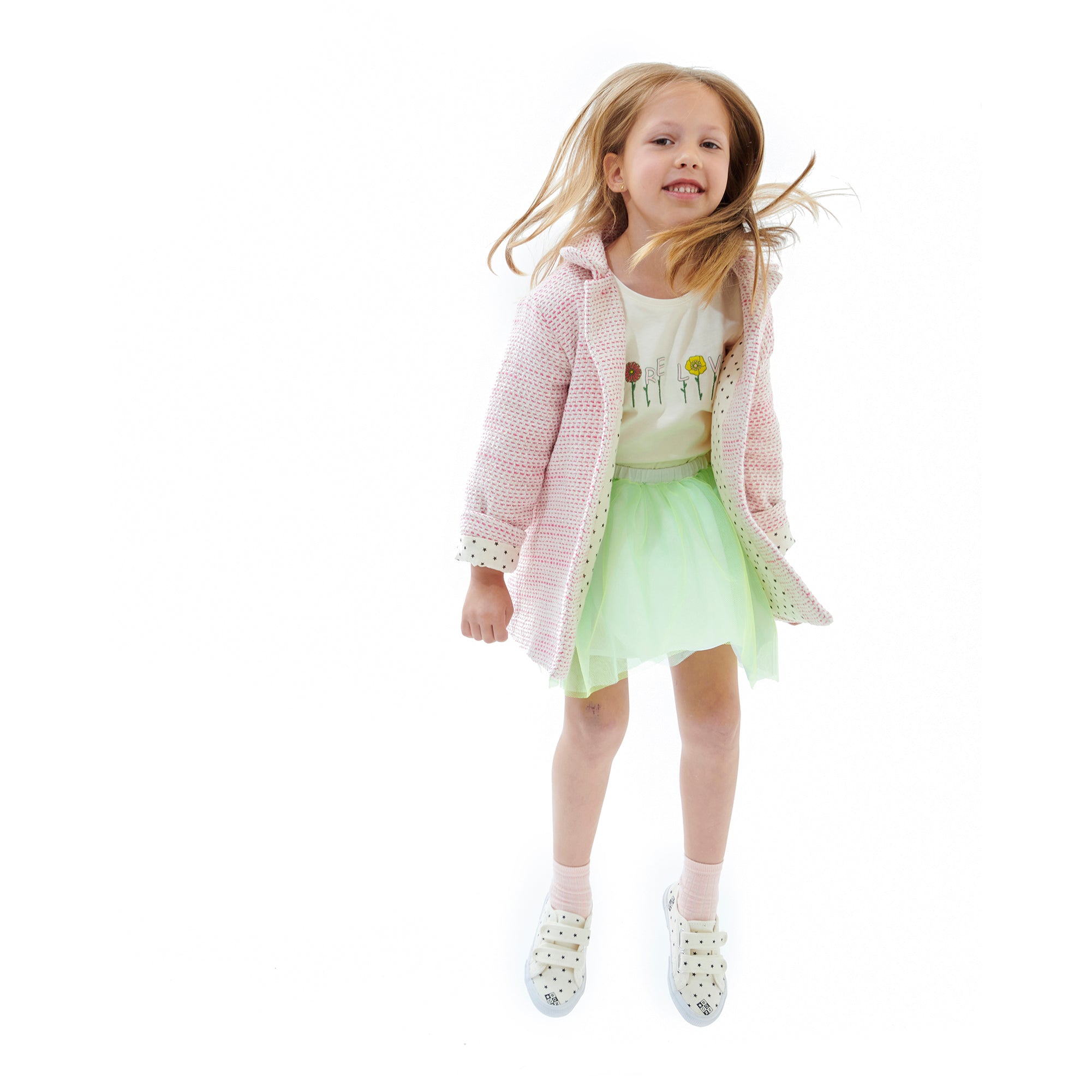 Girls Pink Coat