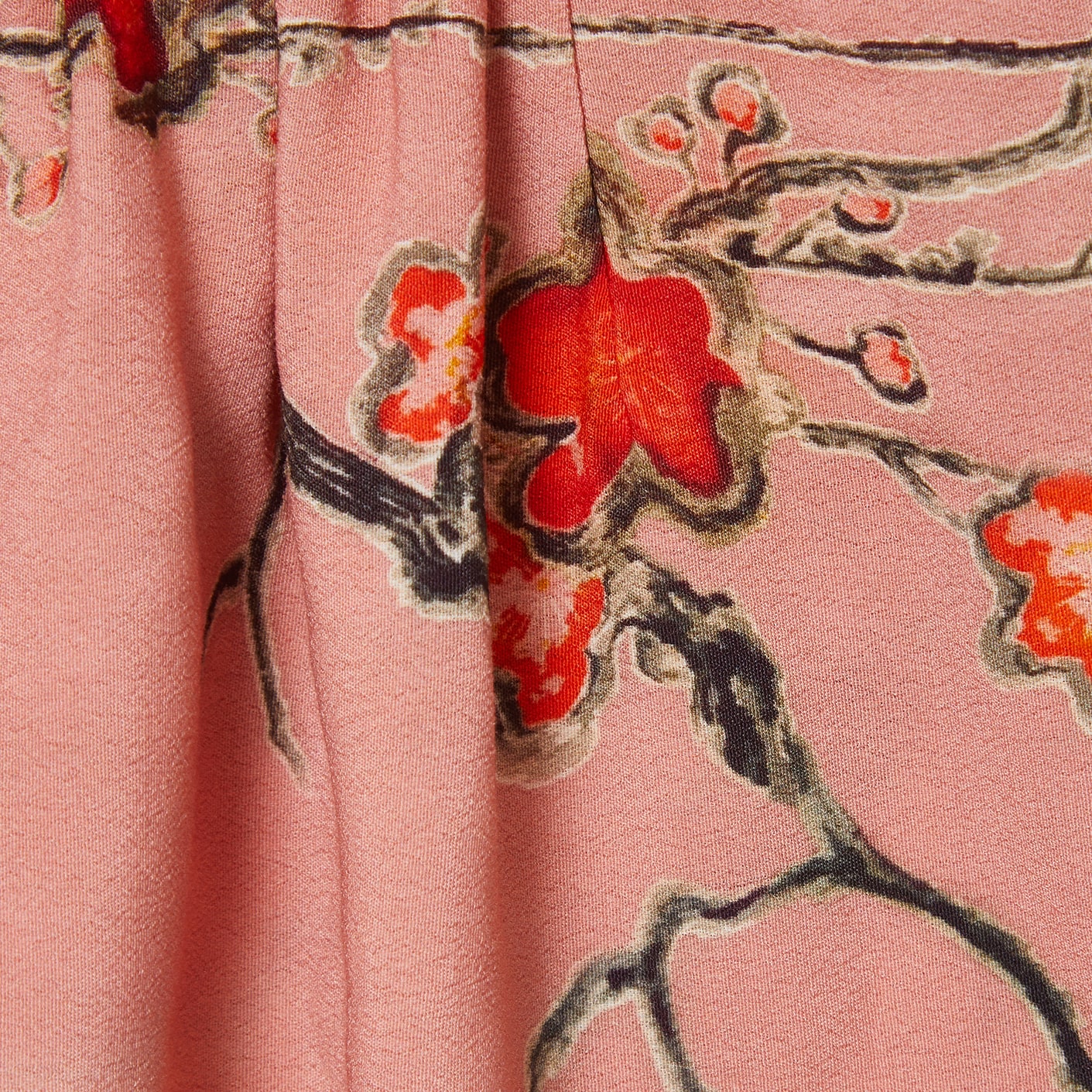 Baby Girls Pink Printed Dress