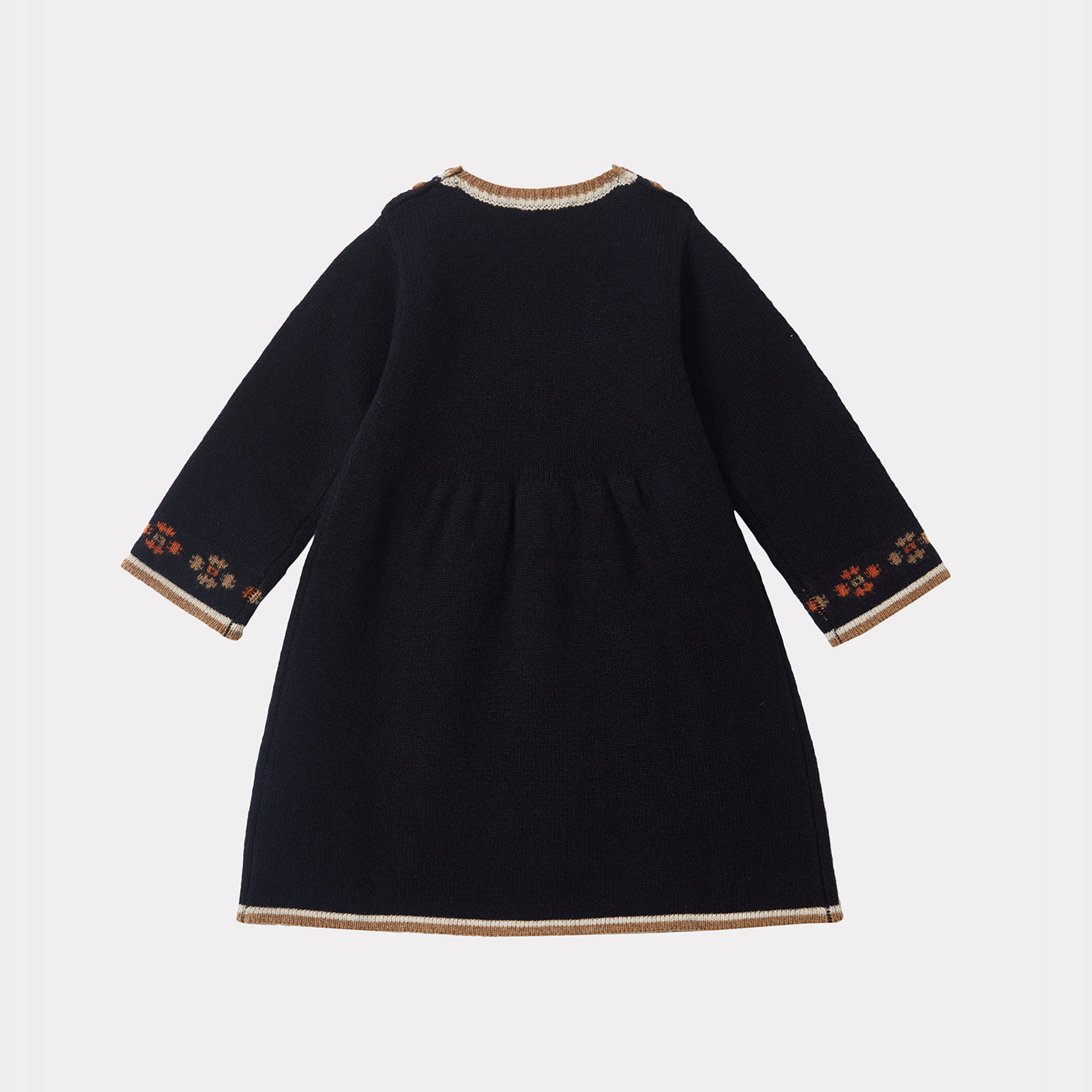 Baby Girls Blue Wool Dress