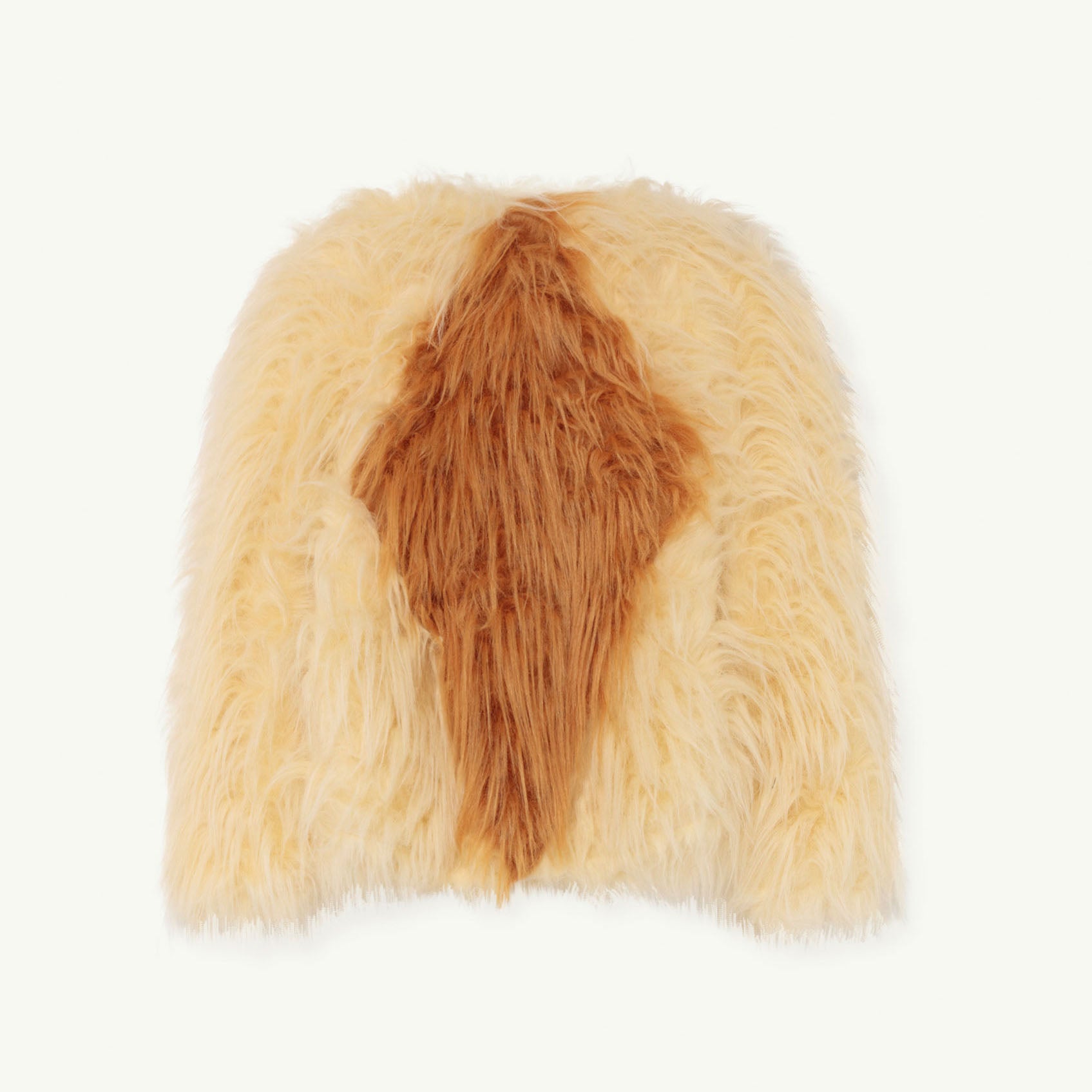 Girls Beige Logo Jacket
