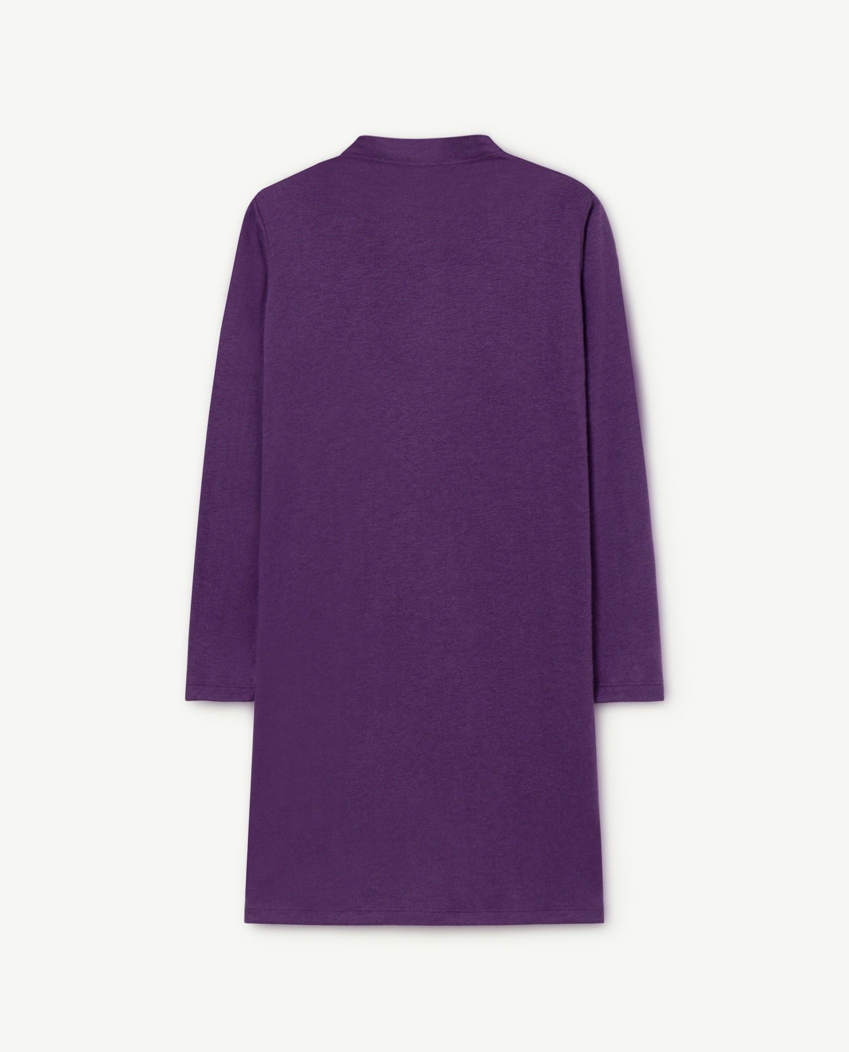 Girls Purple Logo Dress