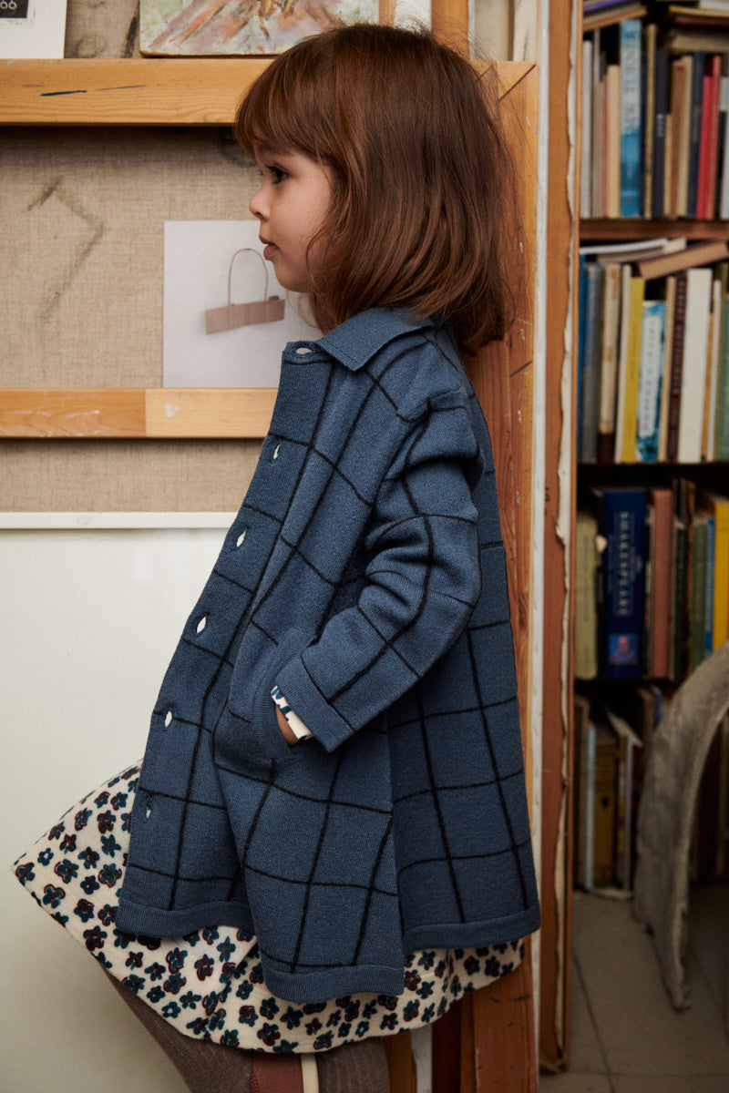 Boys & Girls Dark Green Wool Vest