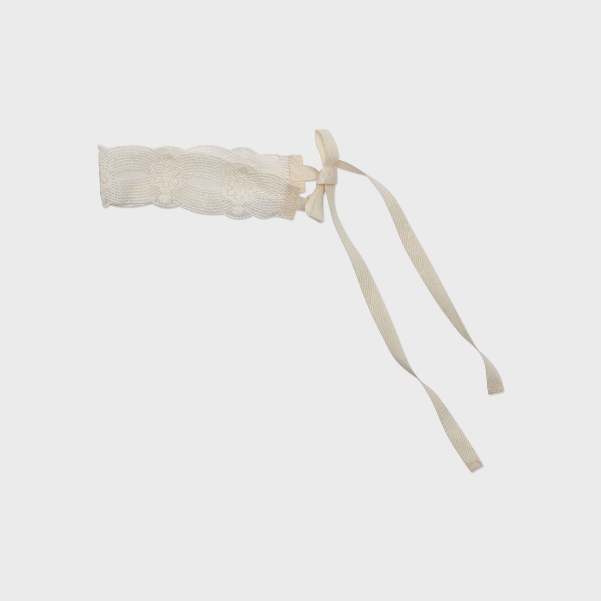 Girls White Hairband