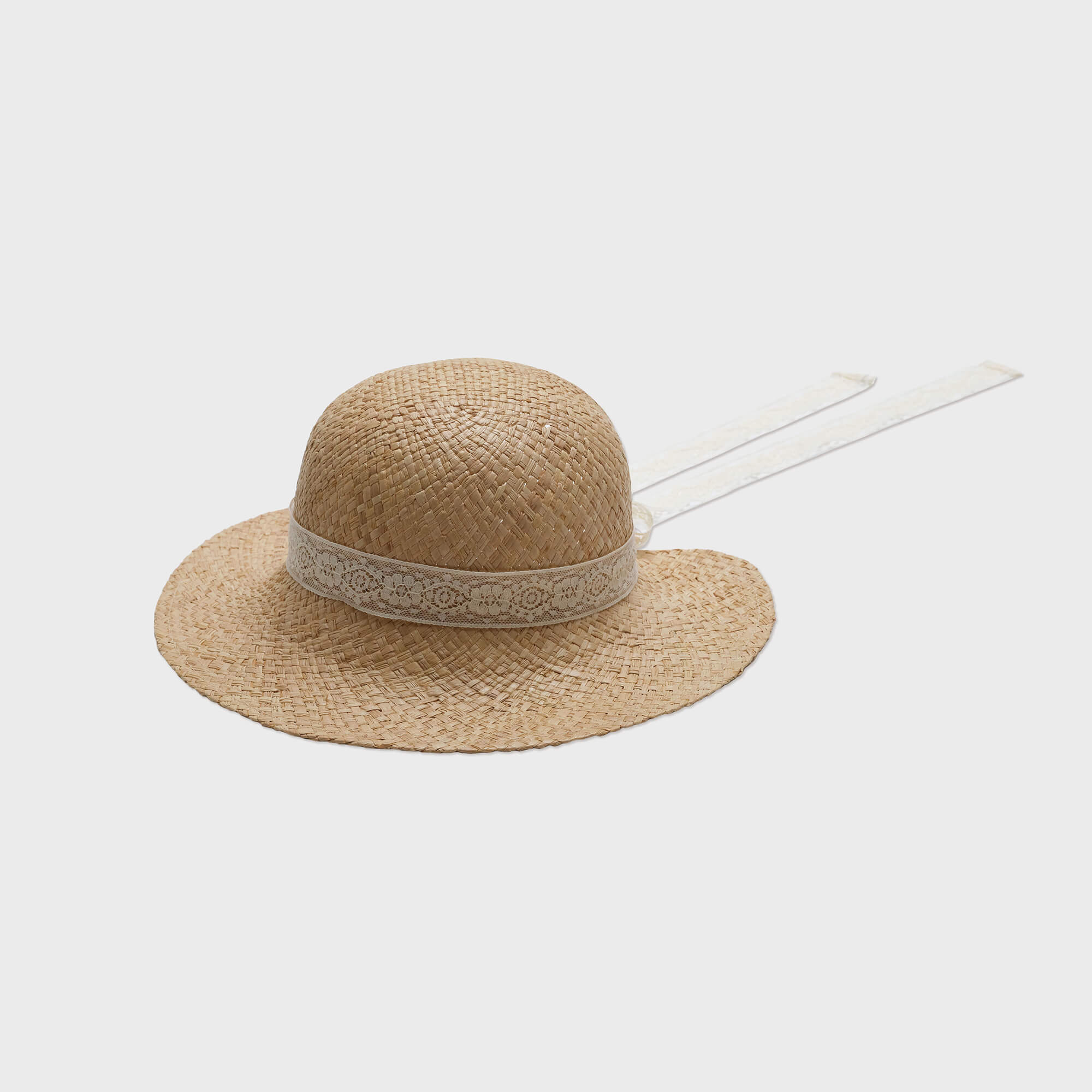 Girls Beige Sun Hat
