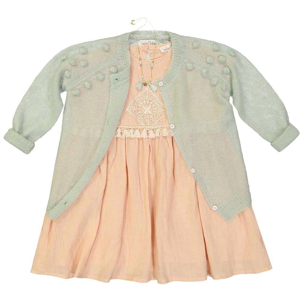 Girls Green "Esmeralda" Cardigan