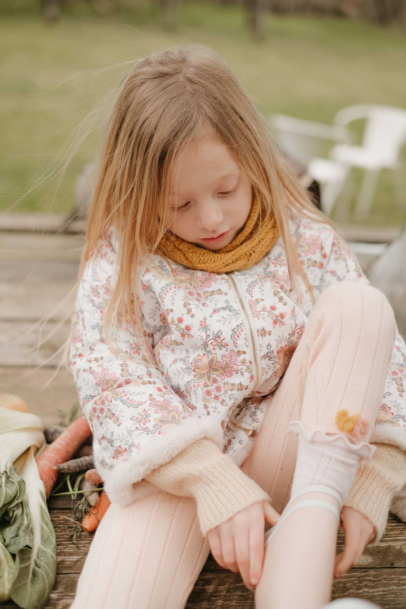 Girls Pink Cotton Leggings
