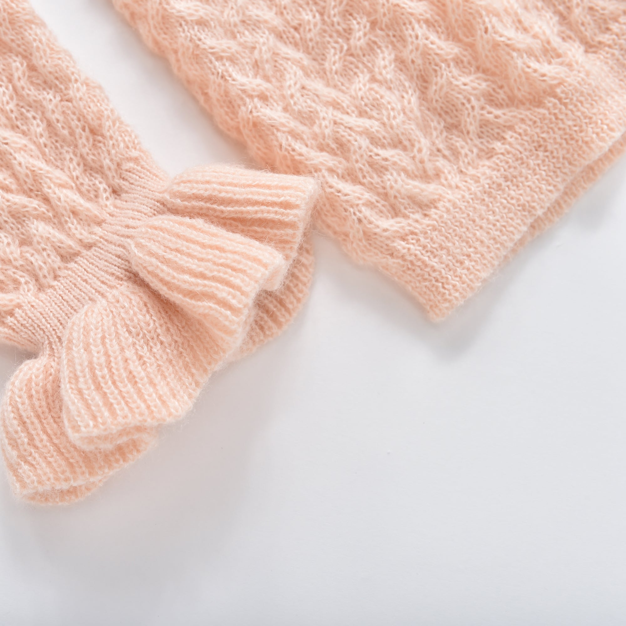 Girls Pink Knit Sweater
