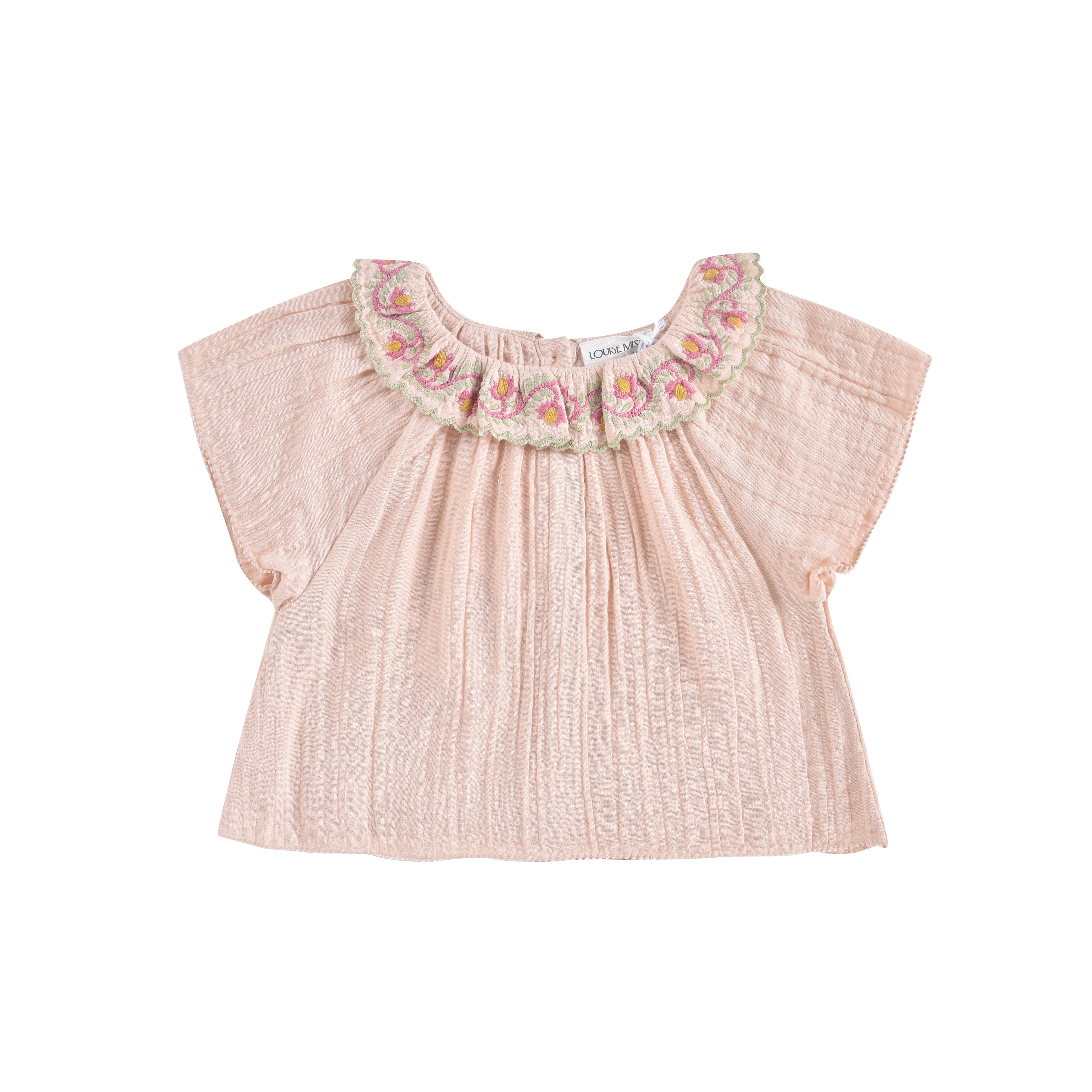 Girls Pink Cotton Tops
