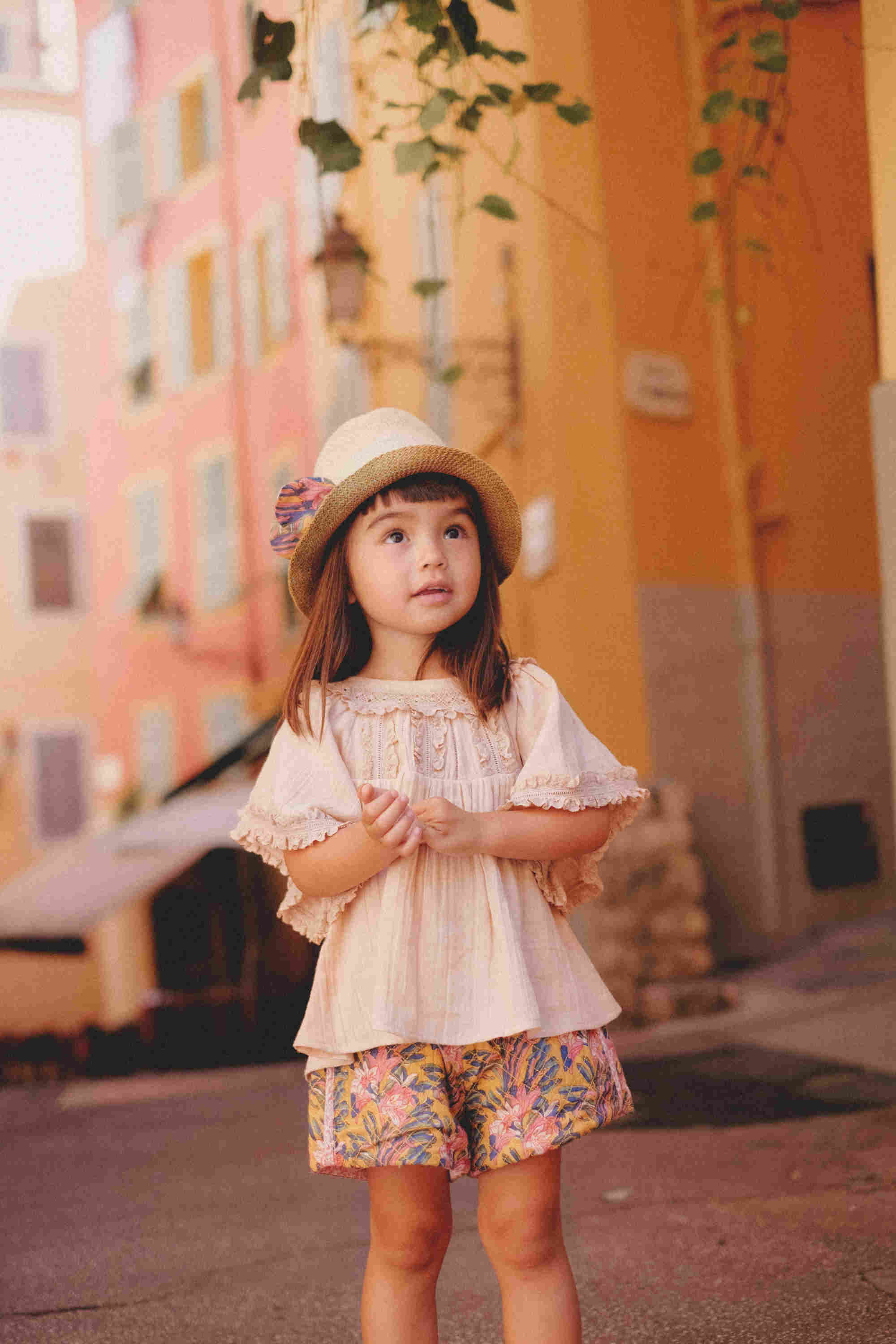 Girls Pink Cotton Tops