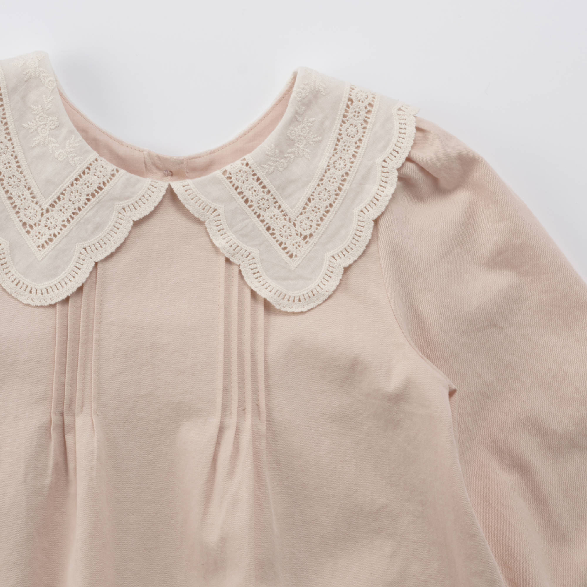 Girls Pink Cotton Dress