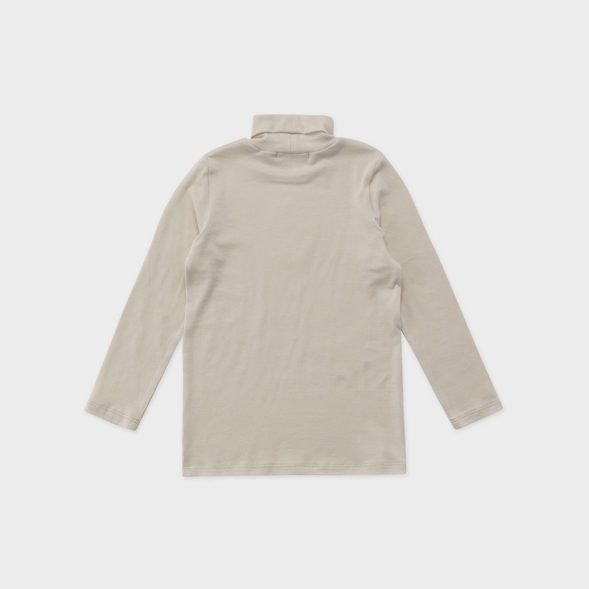 Girls Beige Lace Pattern T-Shirt