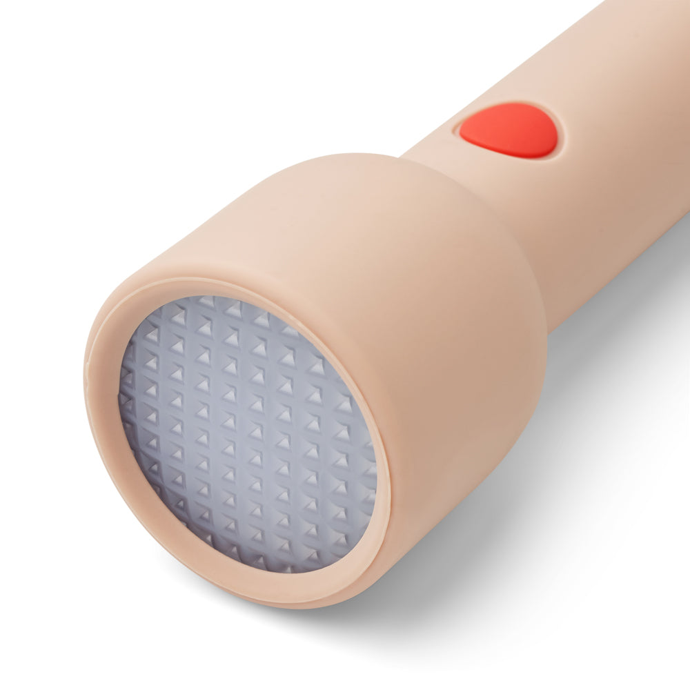 Pale Pink Silicone Rechargable Flashlight