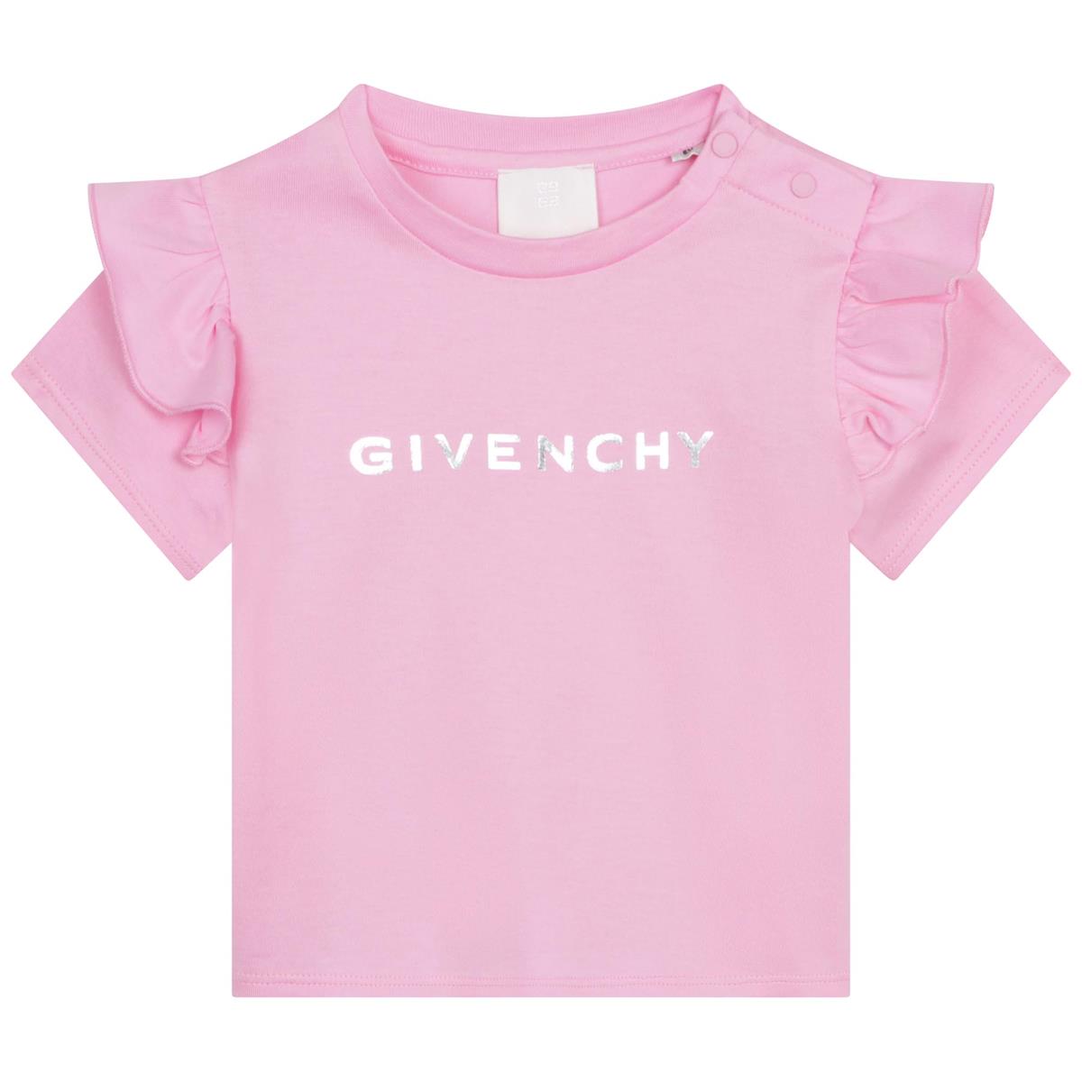 Baby Girls Pink Logo T-Shirt