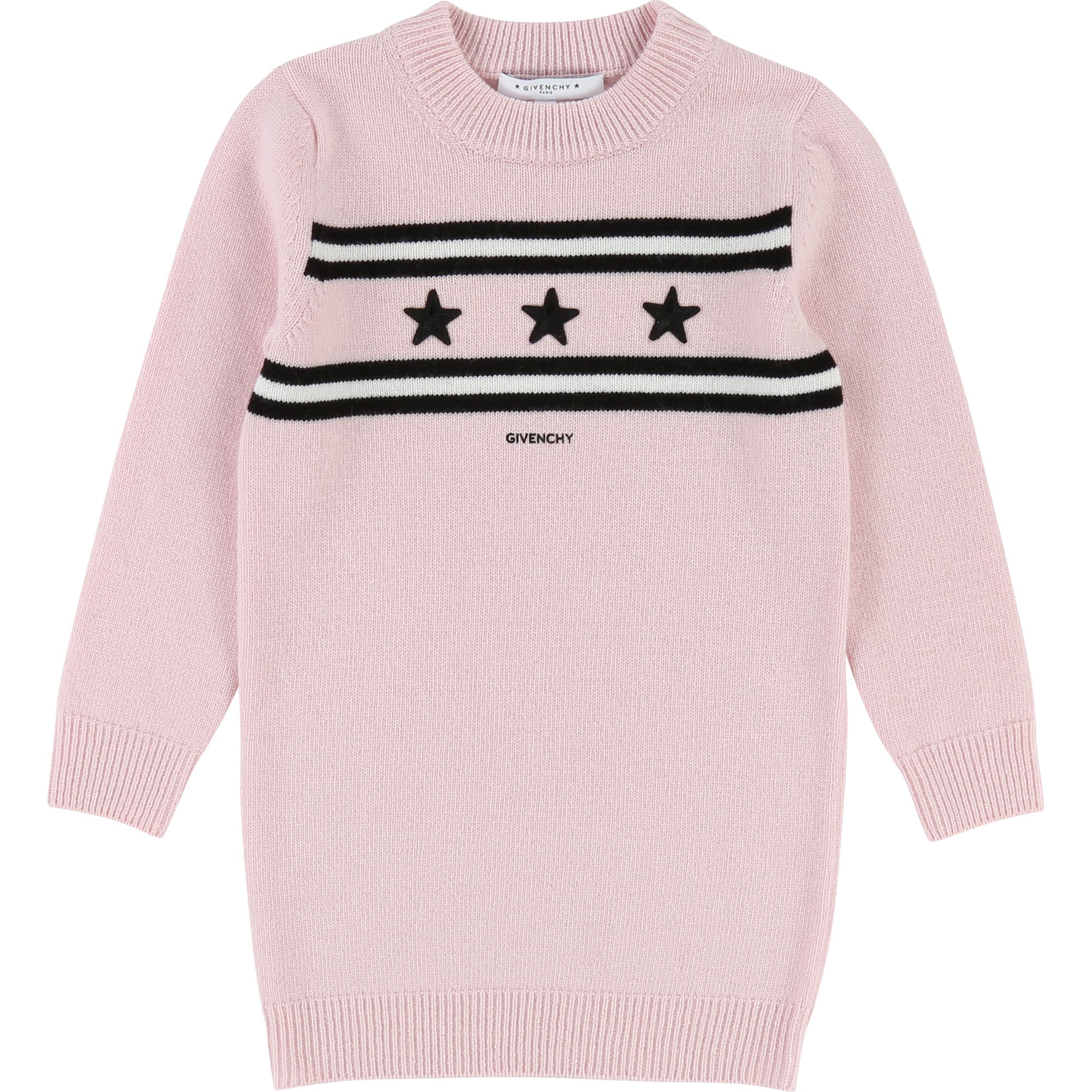 Girls Light Pink Logo Laine Dress