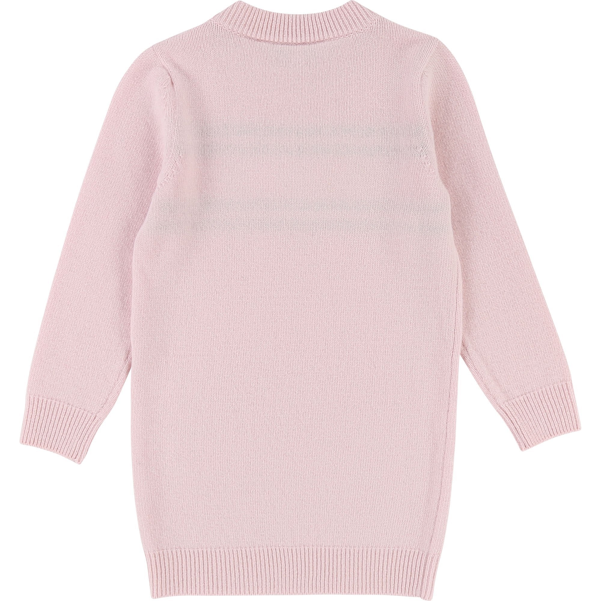 Girls Light Pink Logo Laine Dress