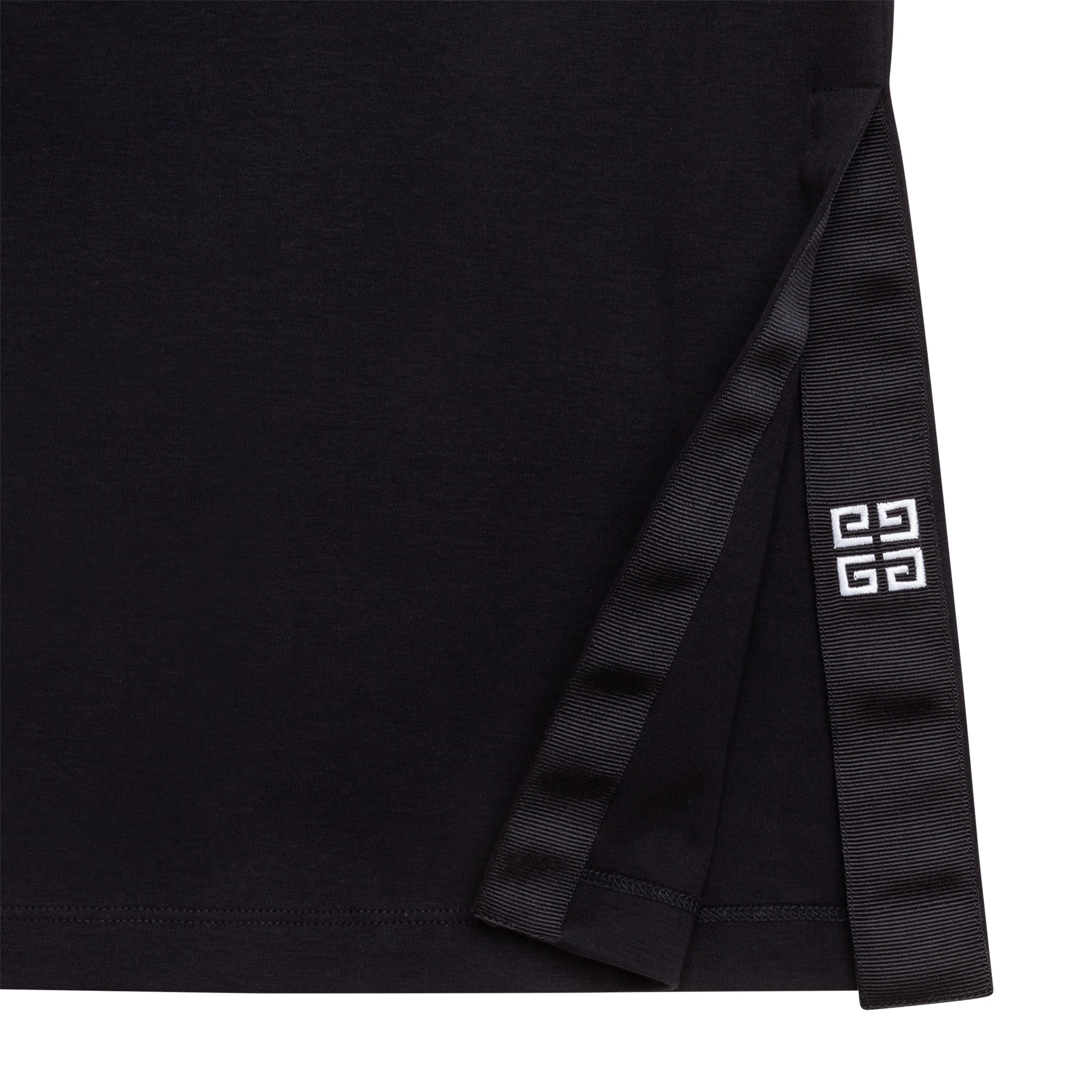 Girls Black Cotton Dress