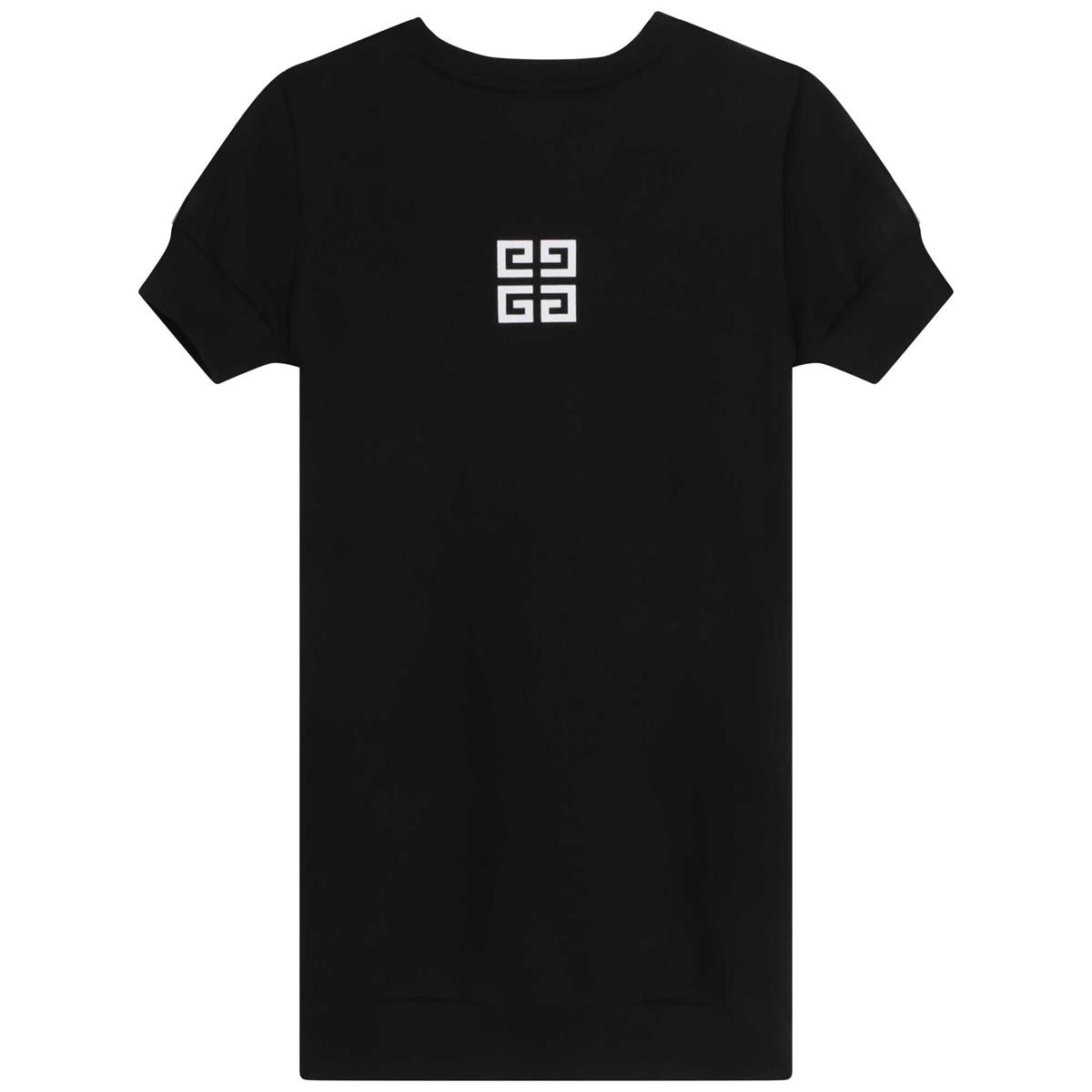 Girls Black Logo Dress