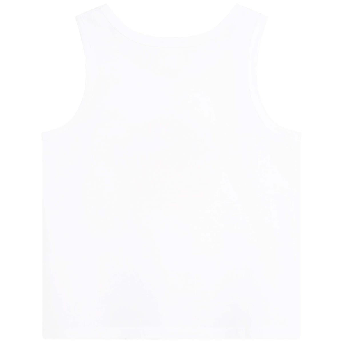 Boy & Girls White Vest