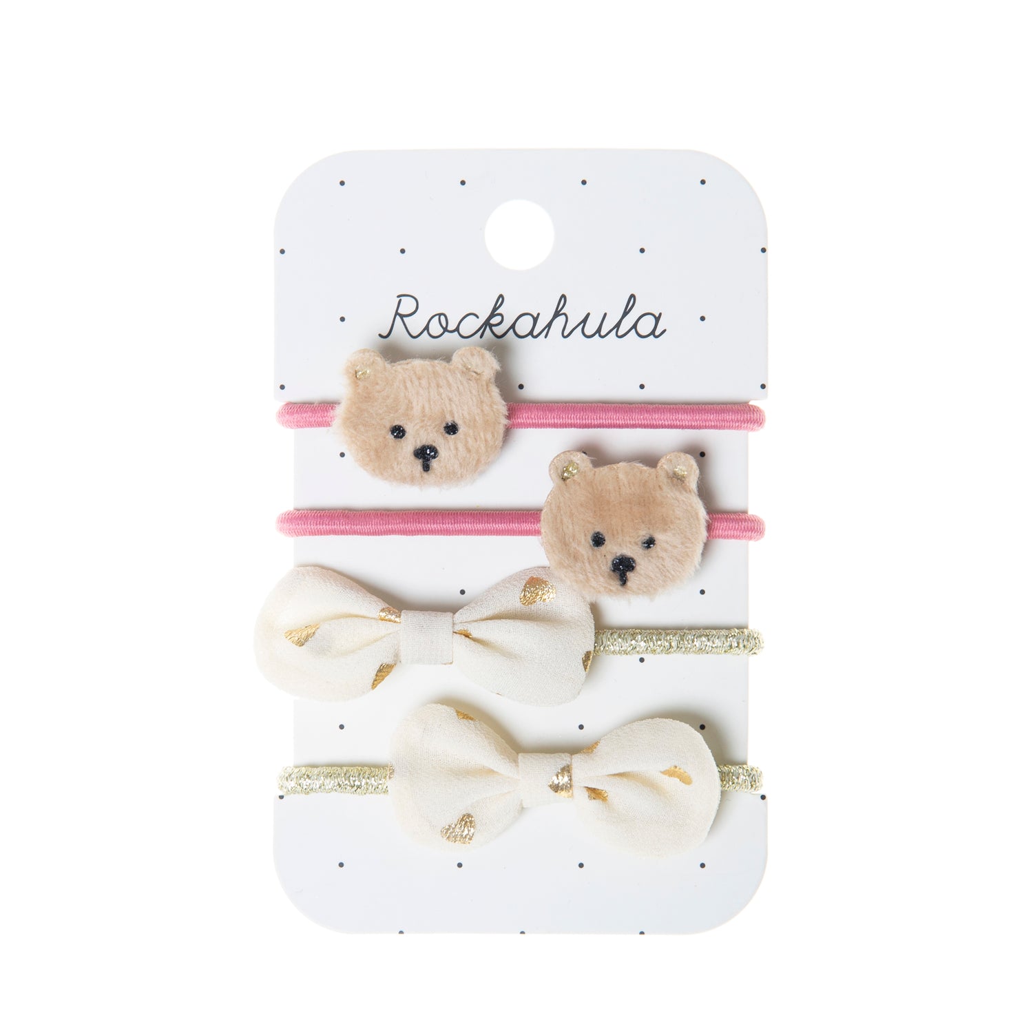 Teddy Bear And Bow Ponies