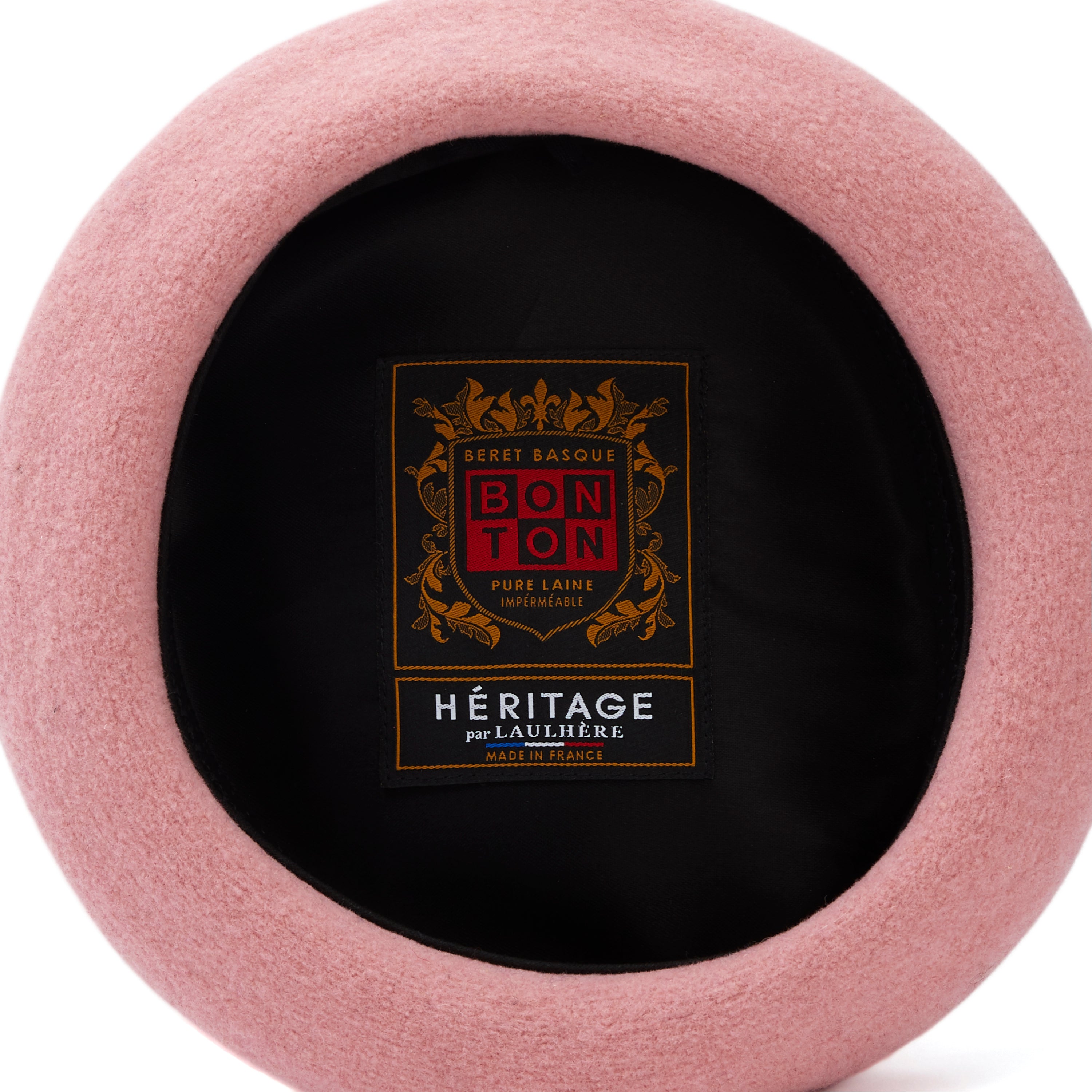 Girls Pink Wool Beret