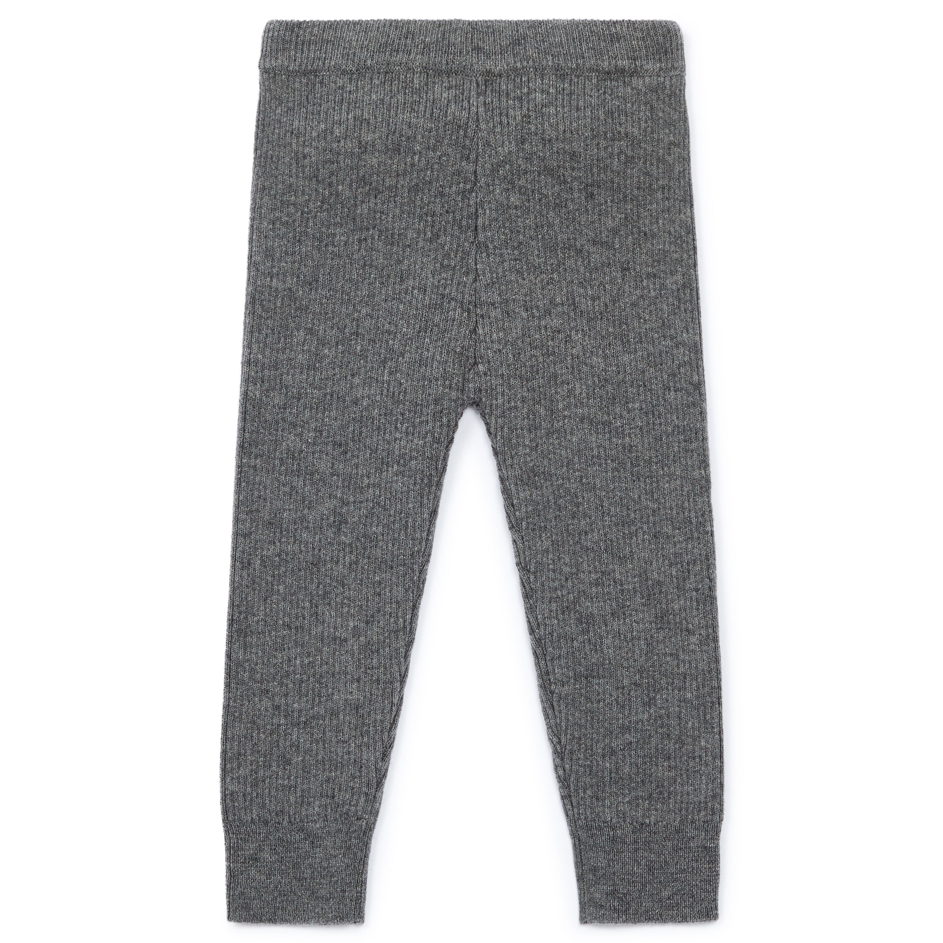Baby Girls Grey Wool Leggings