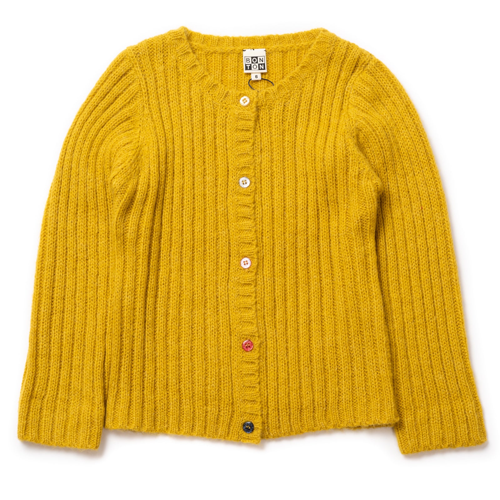 Girls Yellow Cardigan