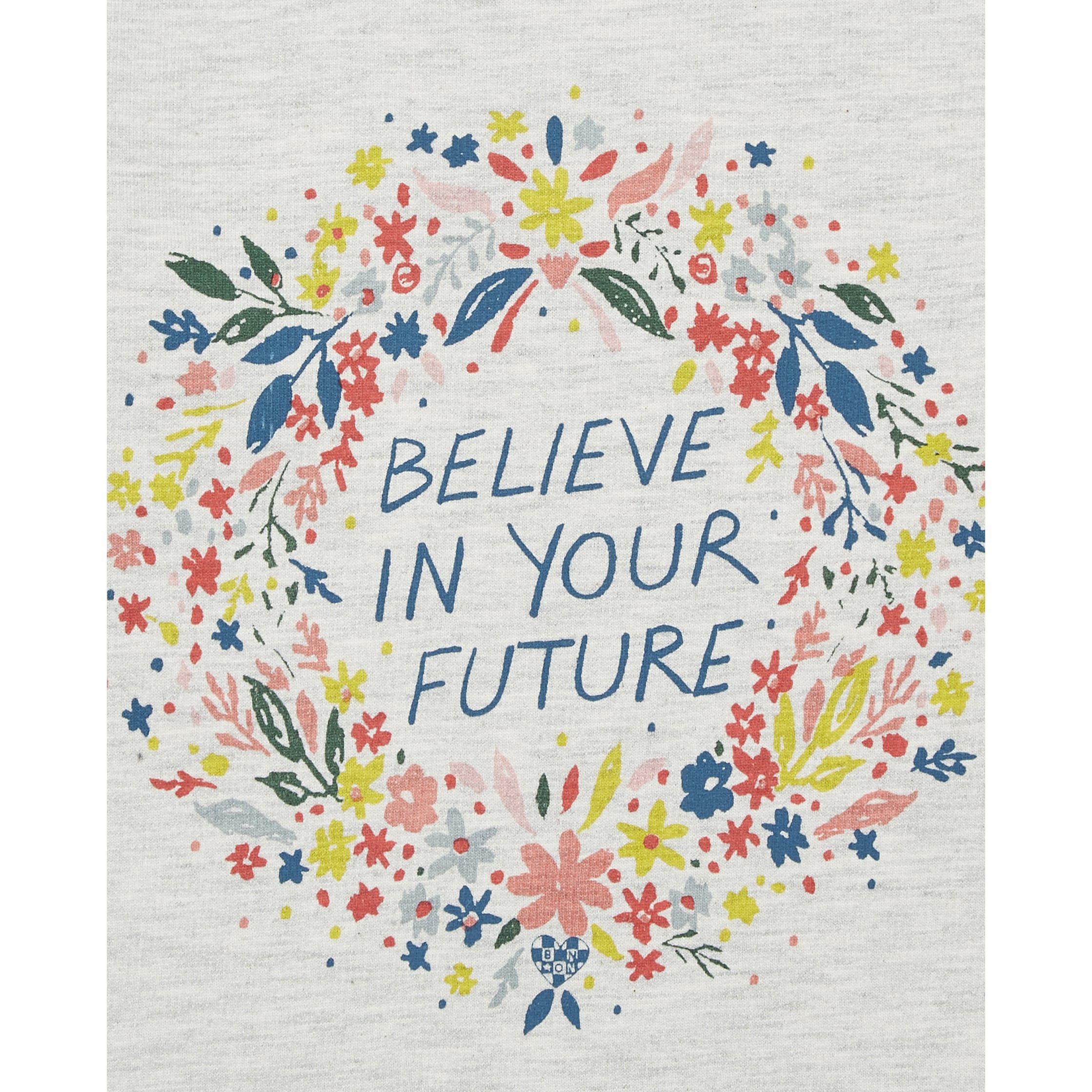 Girls White Logo Cotton T-Shirt