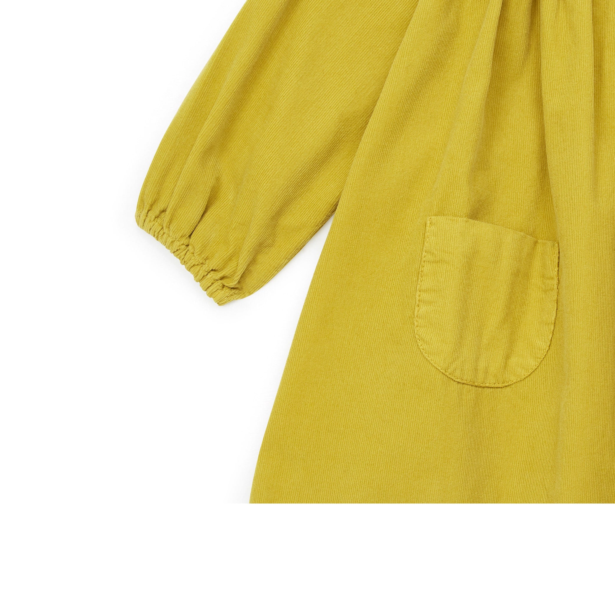 Baby Girls Yellow Cotton Dress