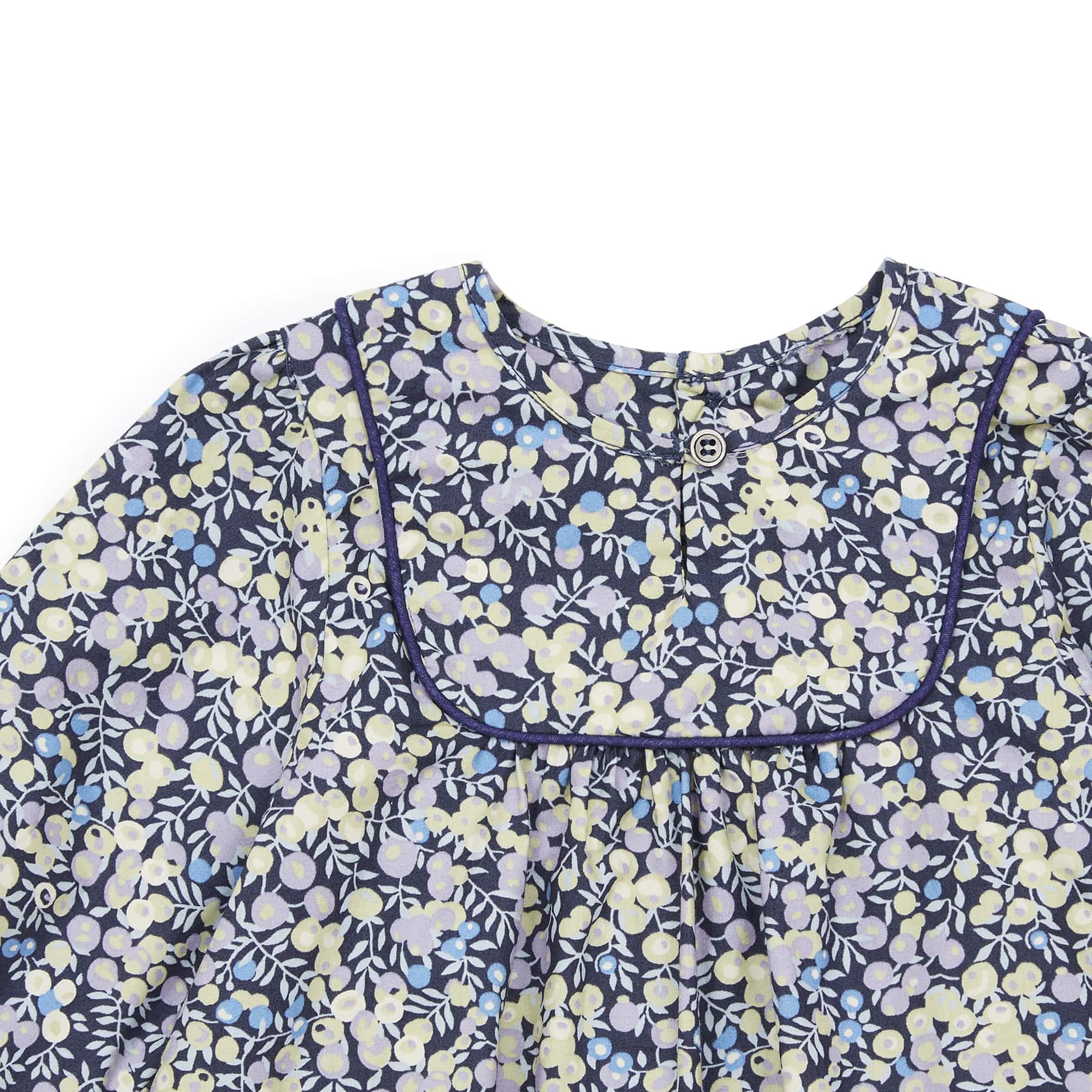 Baby Girls Violet Cotton Dress