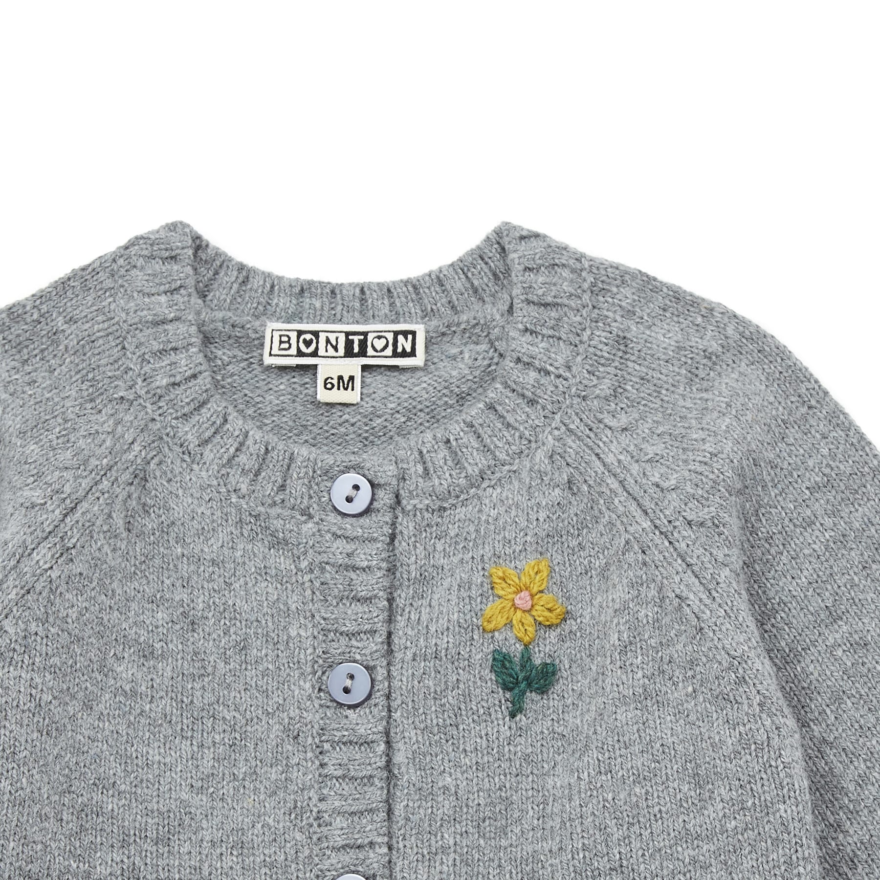 Baby Girls Grey Cardigan
