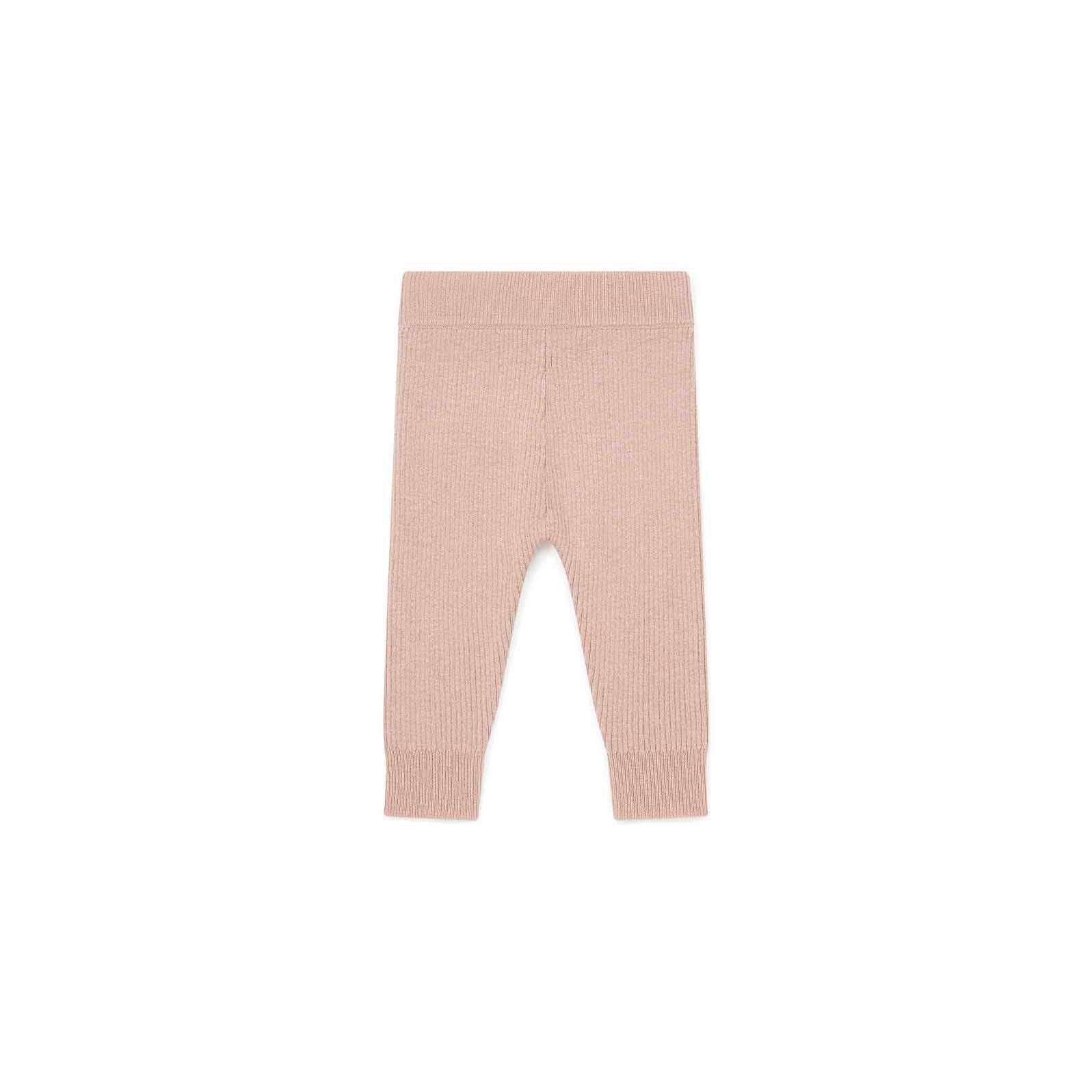 Baby Girls Pink Wool Leggings