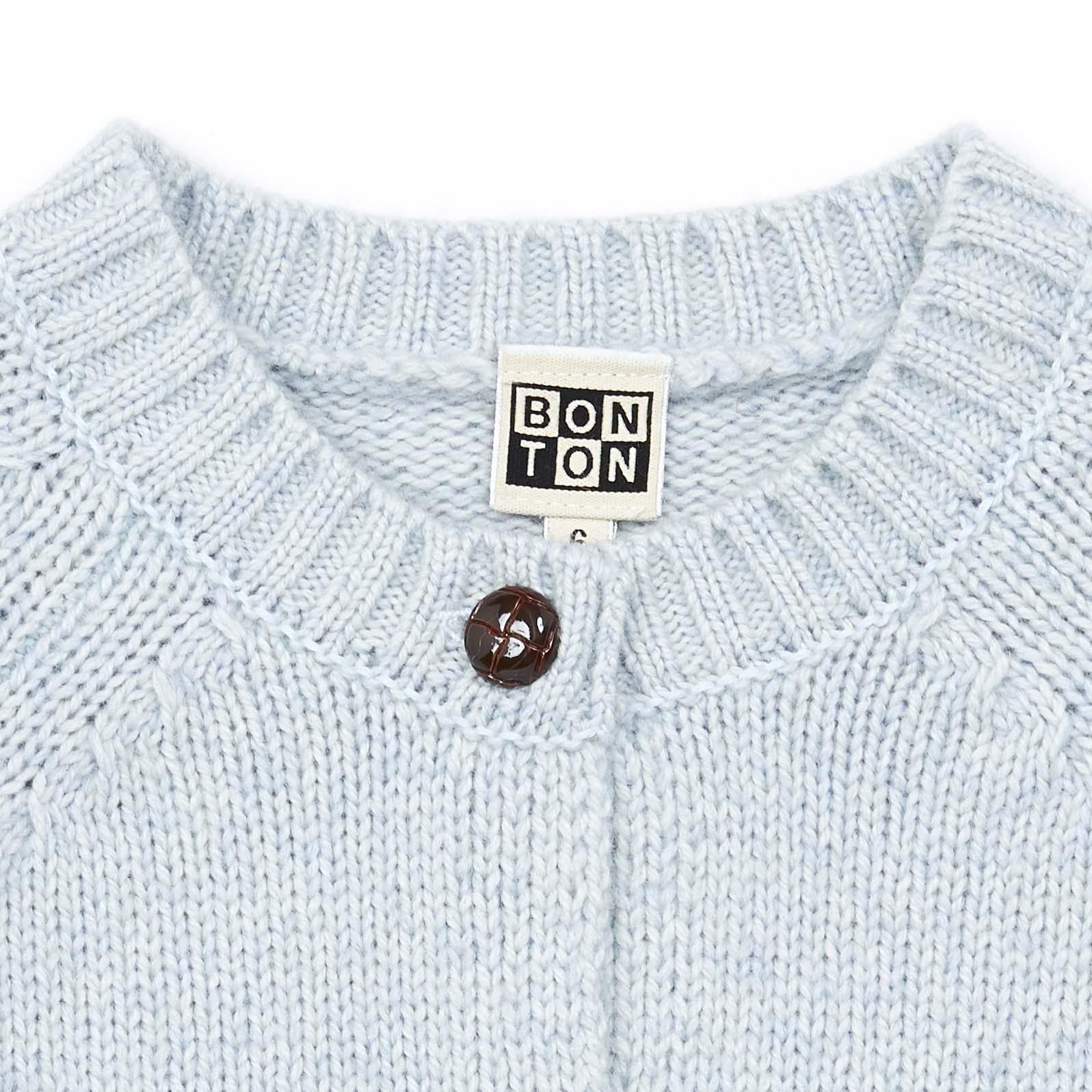Girls Light Blue Cardigan