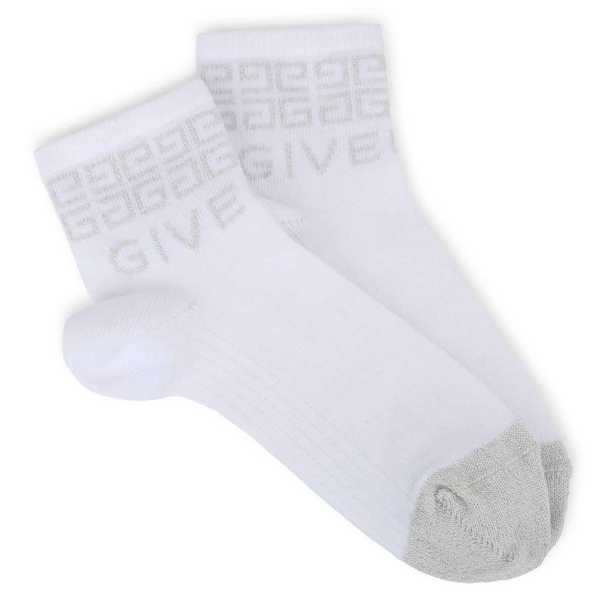 Girls Pink Cotton Socks(2 Pack)