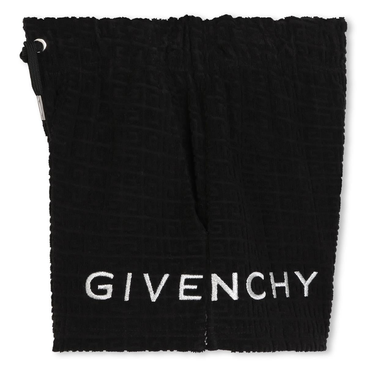 Girls Black Logo Shorts