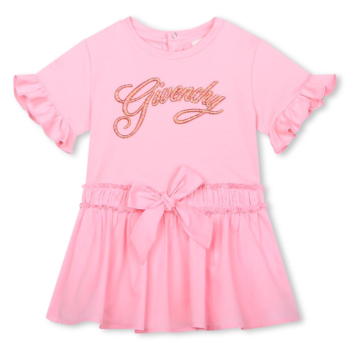 Baby Girls Pink Cotton Dress