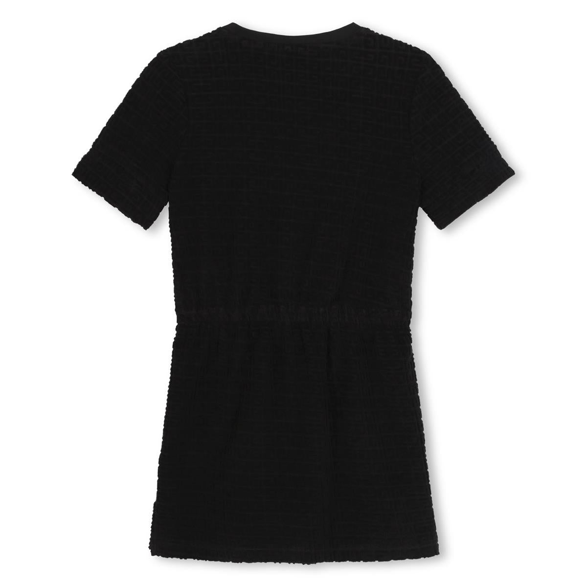 Girls Black Logo Dress